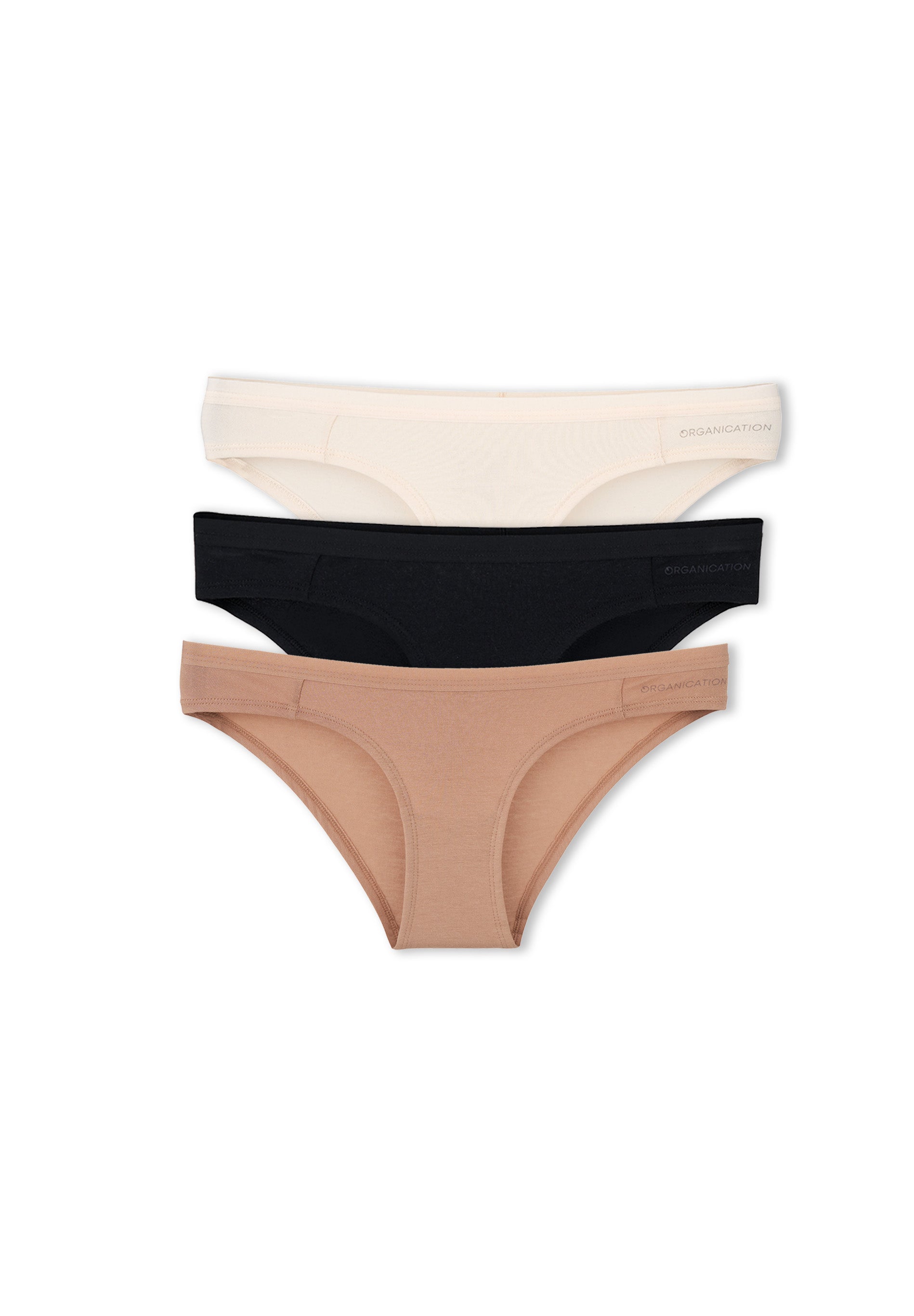 KAMILLA | Slip aus Bio-Baumwolle und TENCEL™ Modal-Mix im 3er-Pack