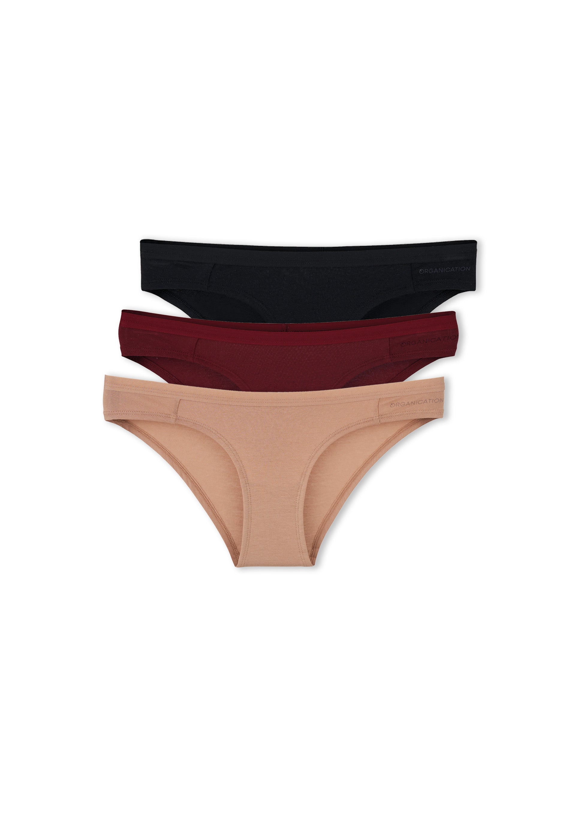 KAMILLA | Slip aus Bio-Baumwolle und TENCEL™ Modal-Mix im 3er-Pack