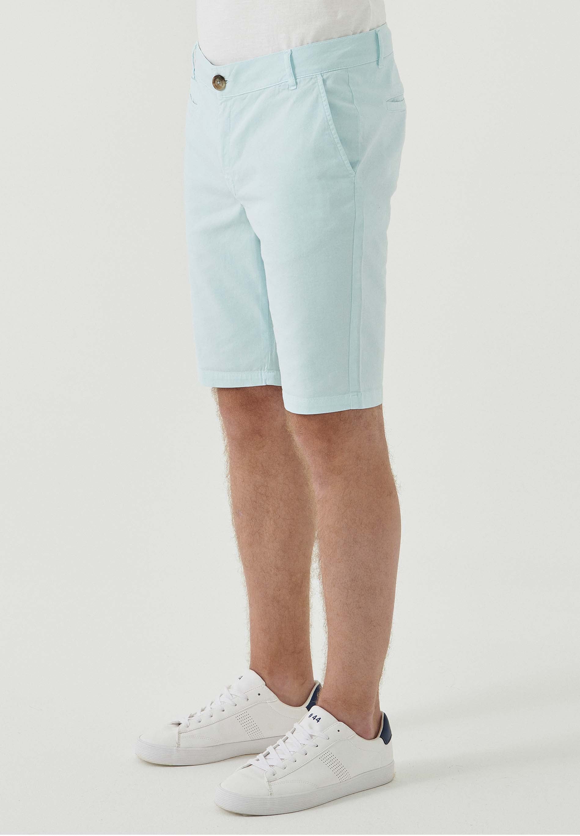 Slim Chino-Shorts aus Bio-Baumwolle