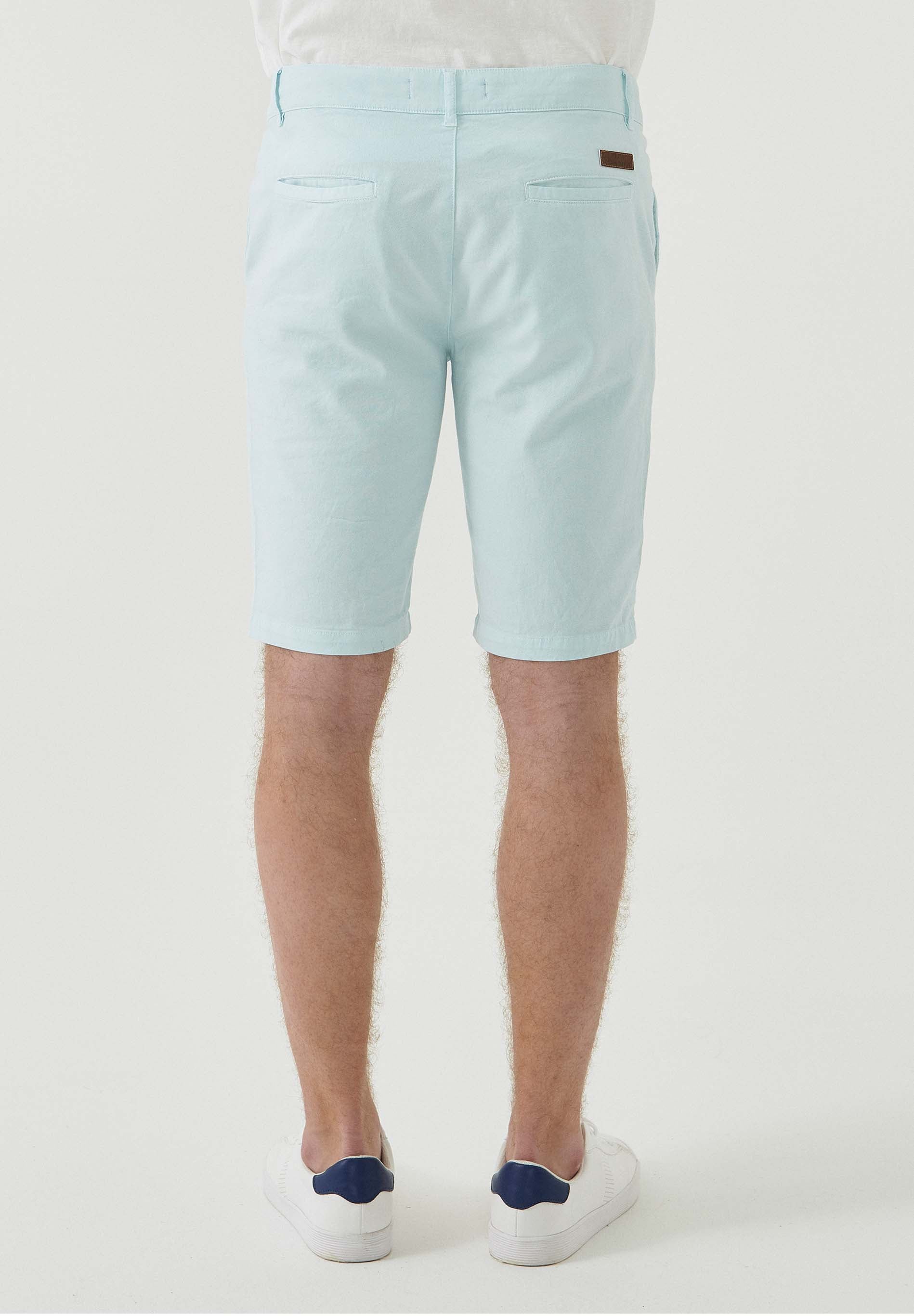 Slim Chino-Shorts aus Bio-Baumwolle