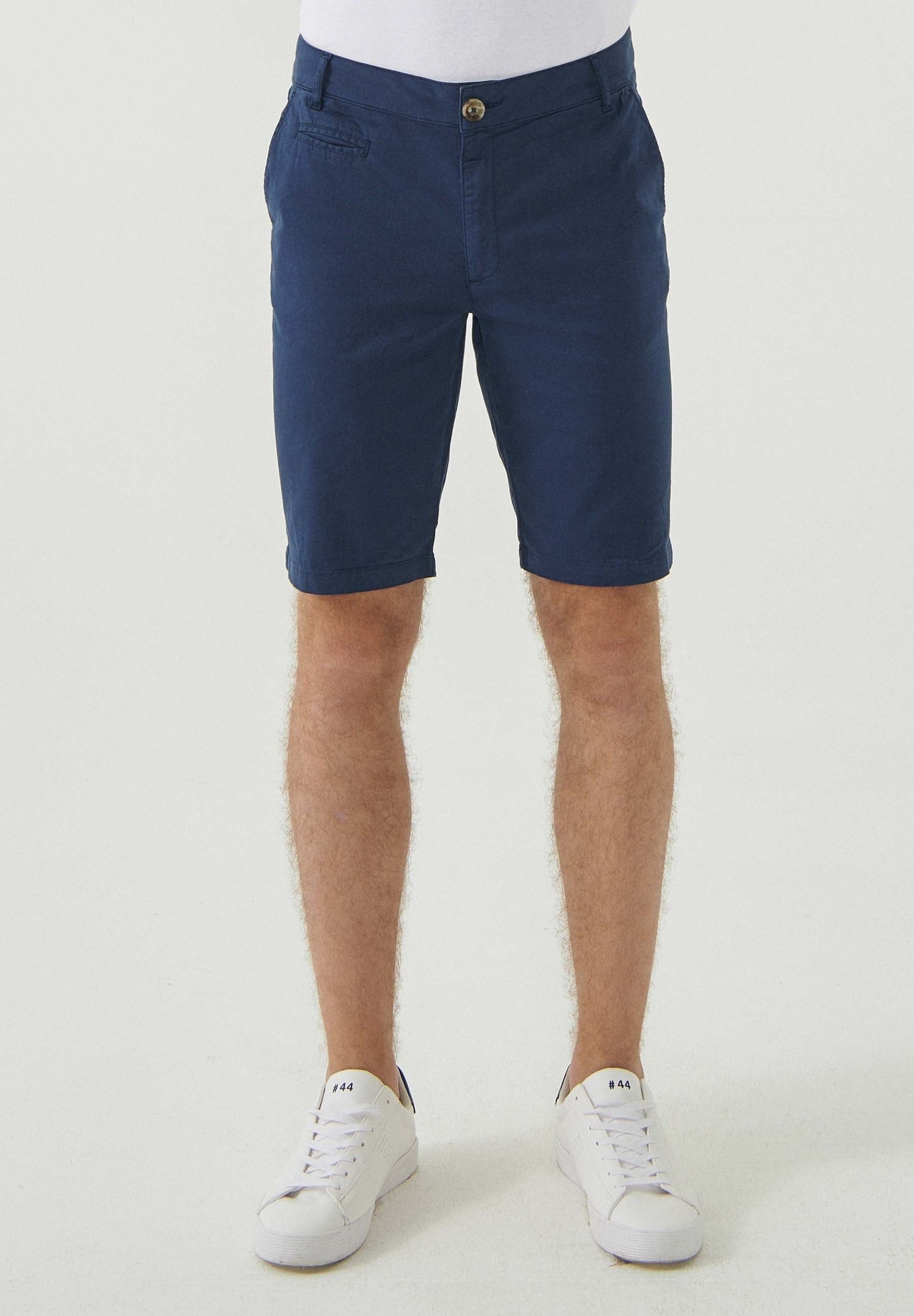 Slim Chino-Shorts aus Bio-Baumwolle