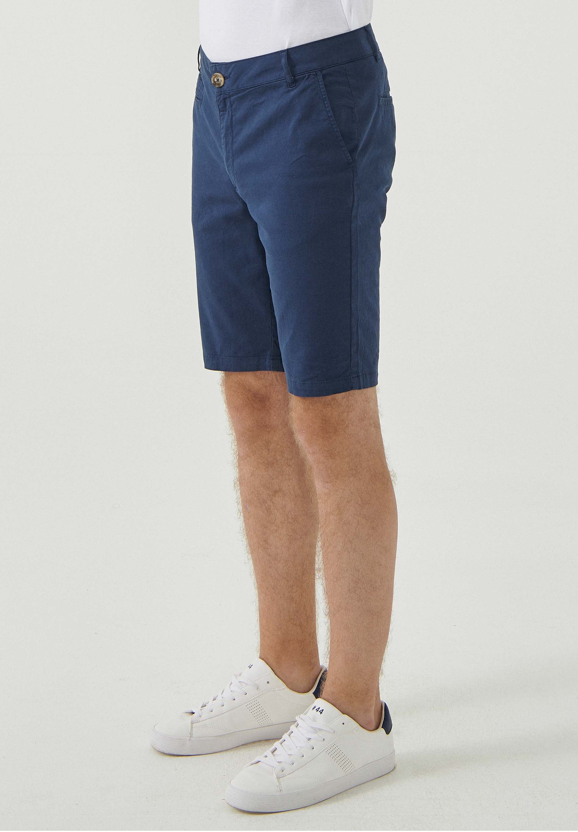 Slim Chino-Shorts aus Bio-Baumwolle