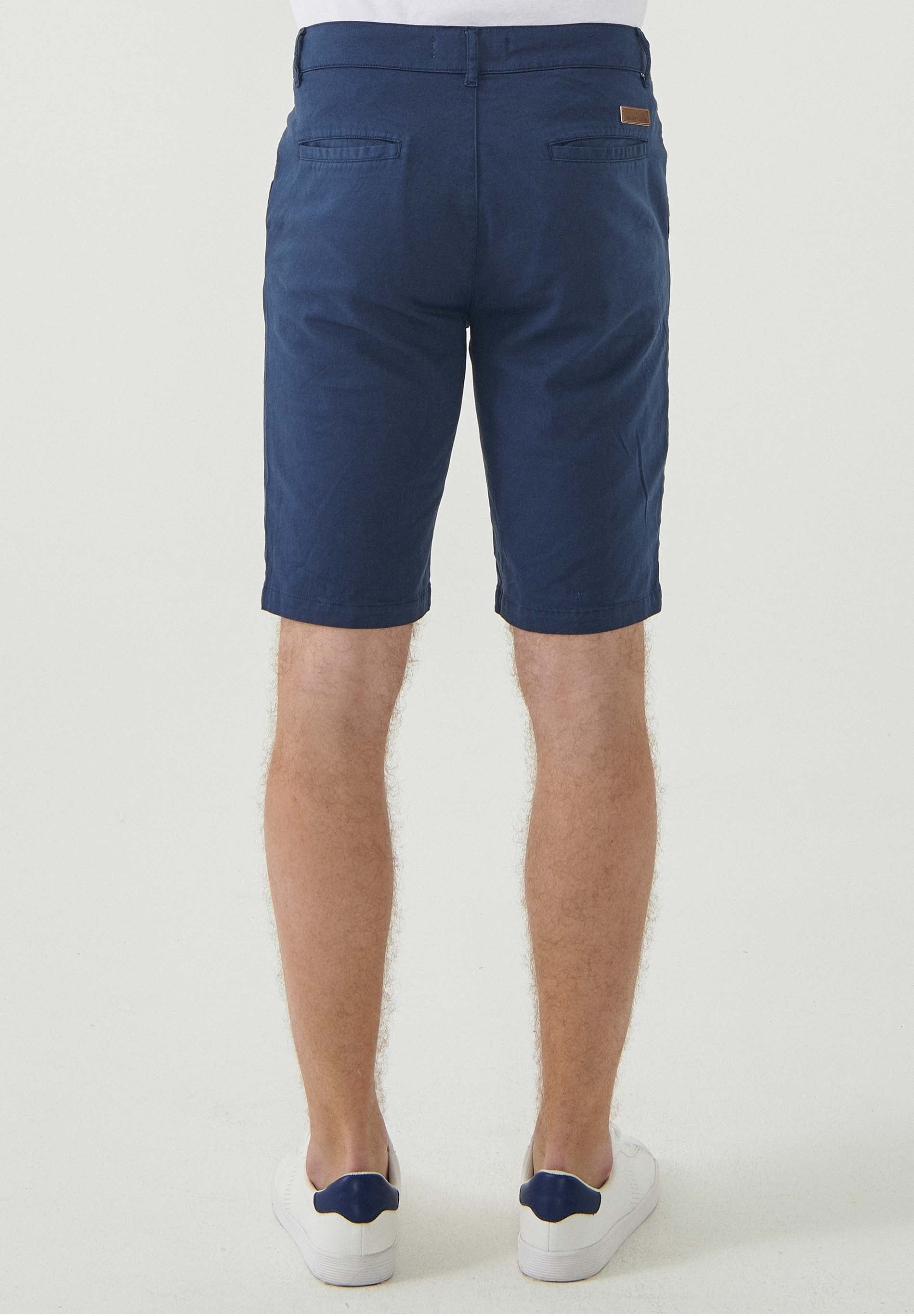 Slim Chino-Shorts aus Bio-Baumwolle