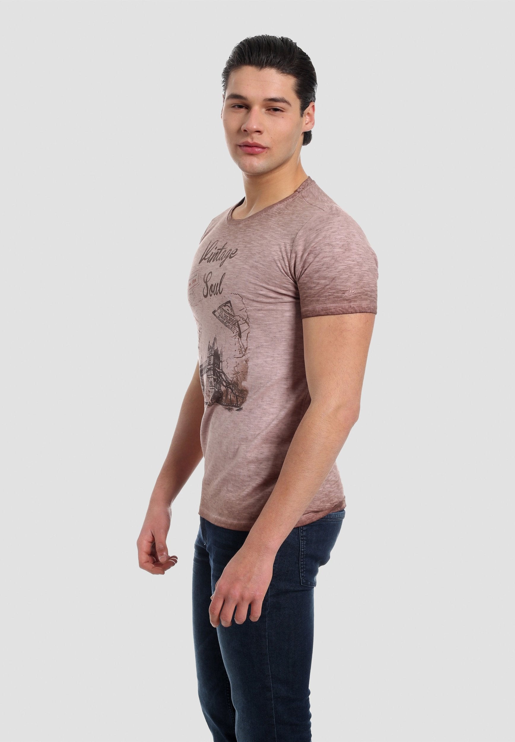 Garment Dyed T-Shirt aus Bio-Baumwolle