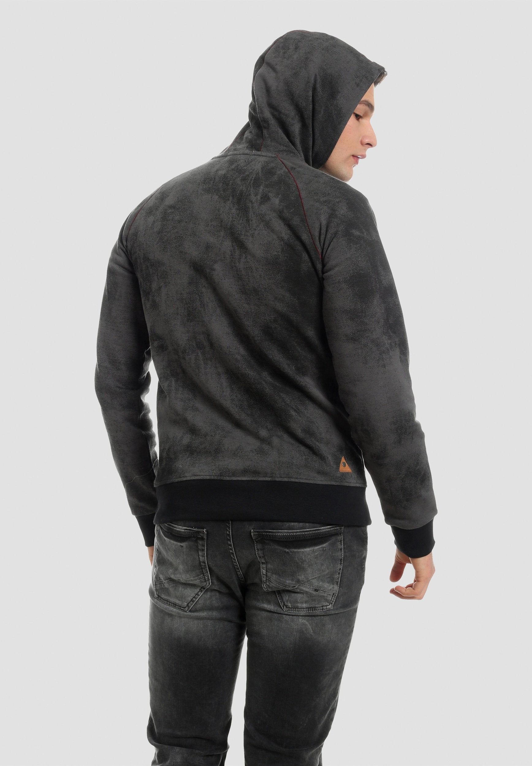 Hoodie aus Bio-Baumwolle mit Raglanärmeln