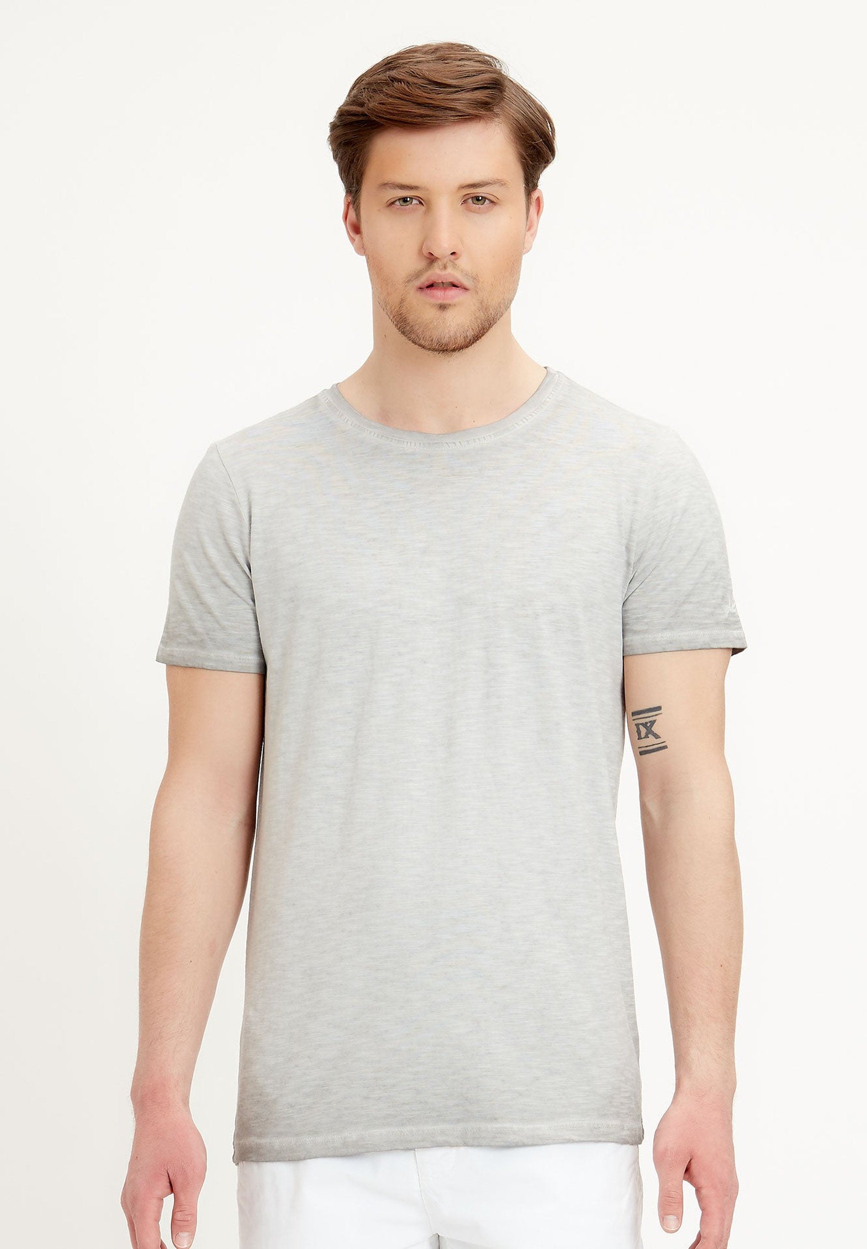 Garment Dyed T-Shirt aus Bio-Baumwolle