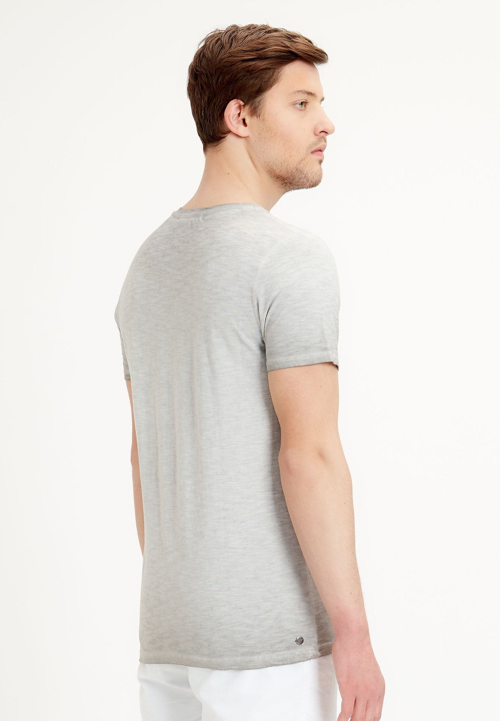 Garment Dyed T-Shirt aus Bio-Baumwolle