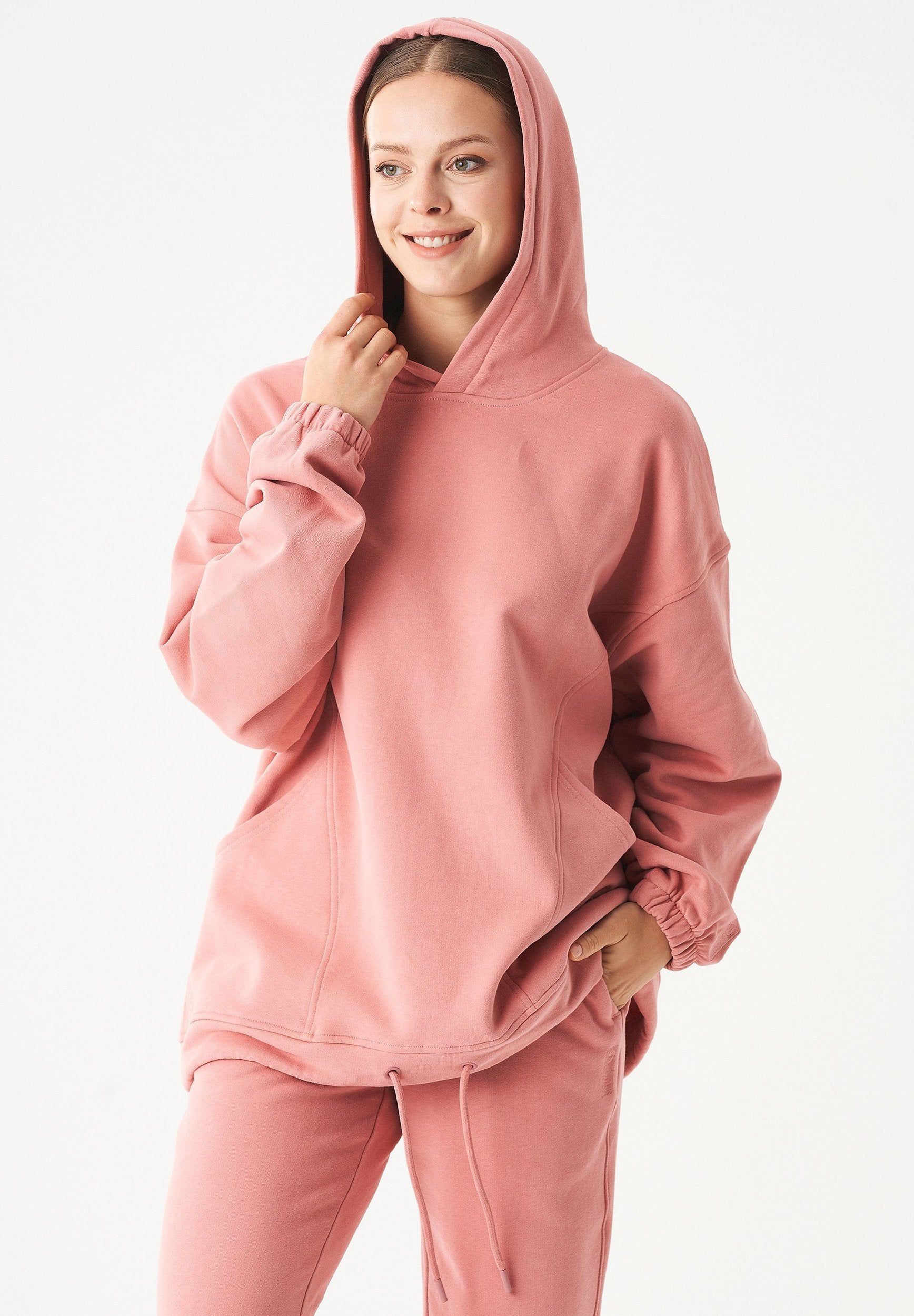 HANDE Soft Touch Oversize Hoodie aus Bio-Baumwolle