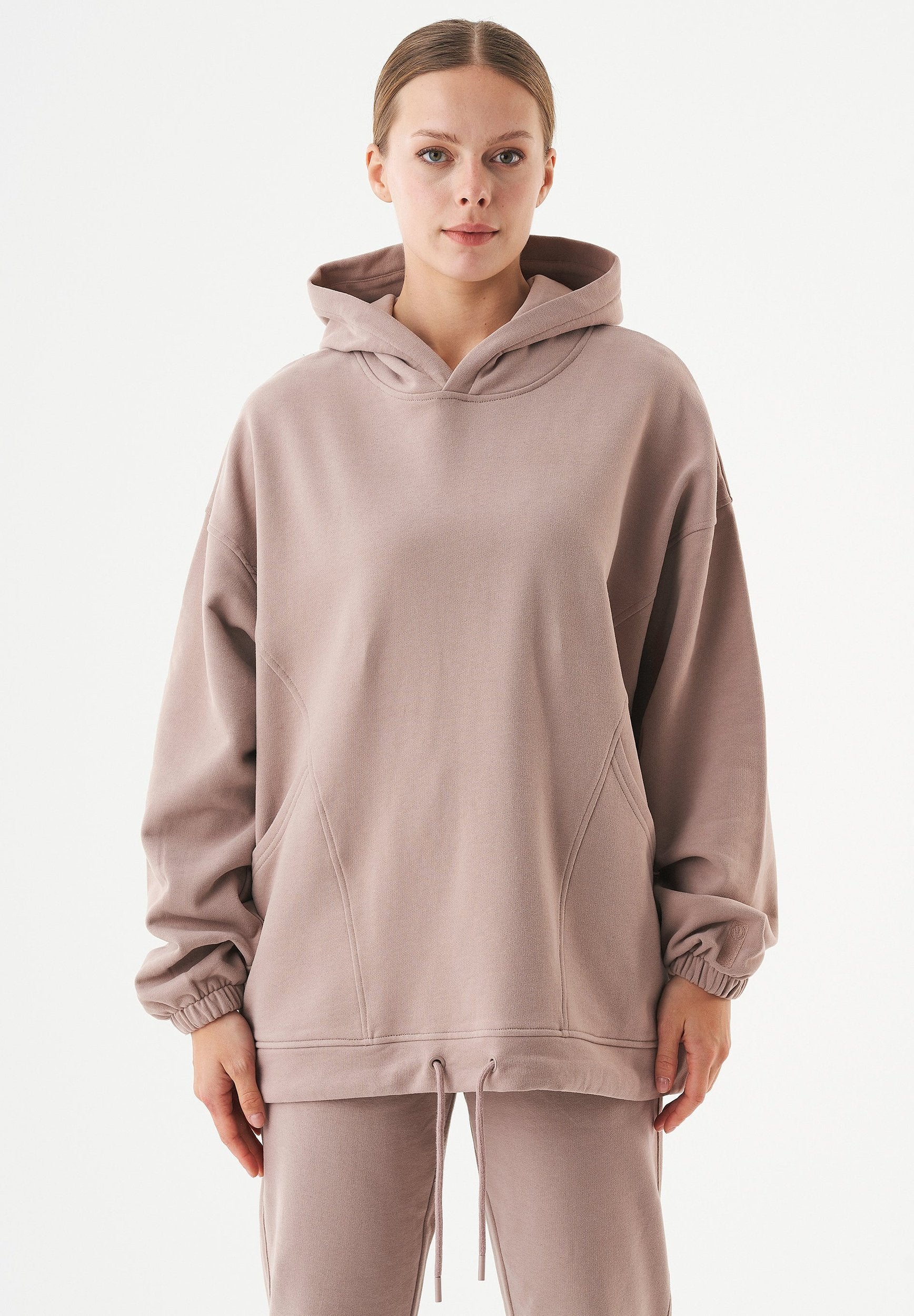 HANDE- Soft Touch Oversize Hoodie aus Bio-Baumwolle