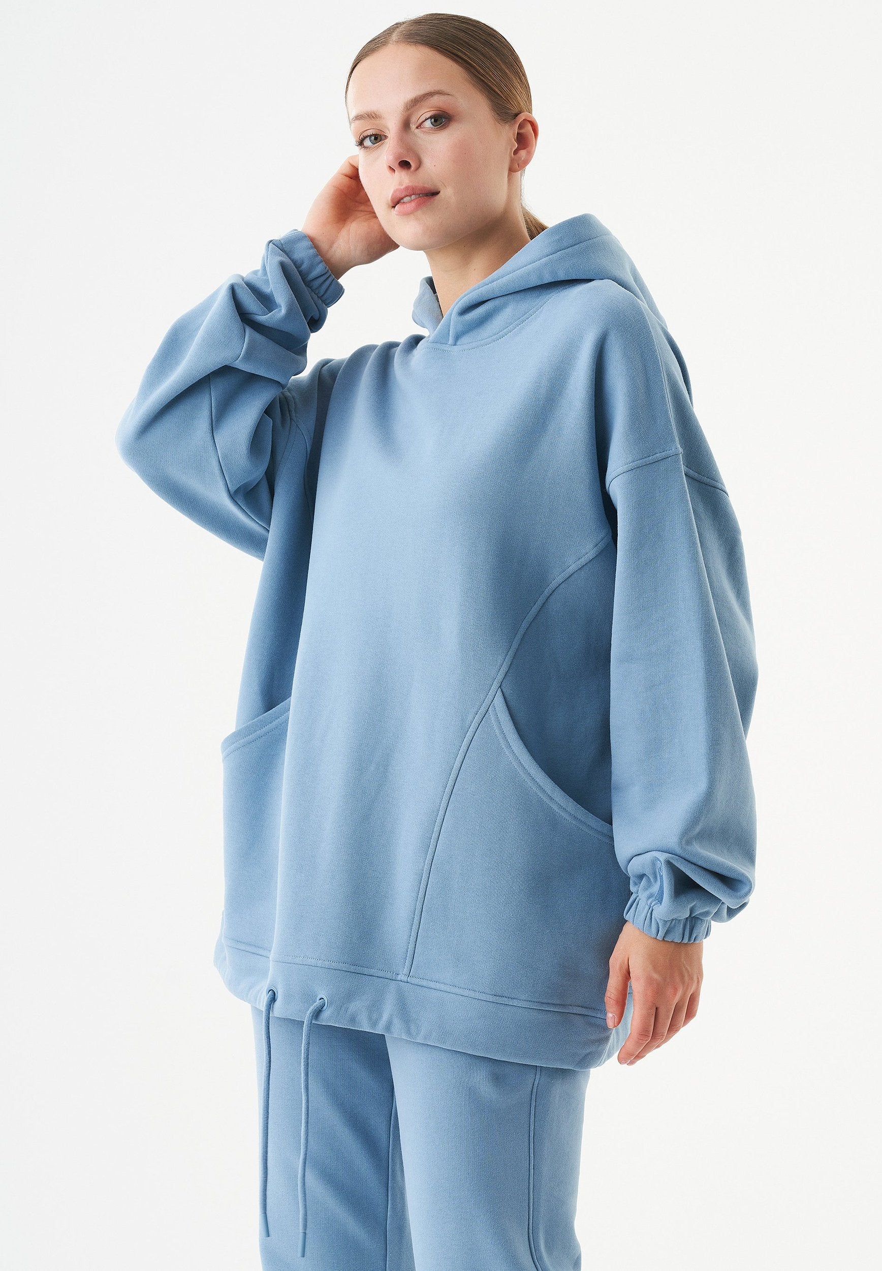 HANDE Soft Touch Oversize Hoodie aus Bio-Baumwolle