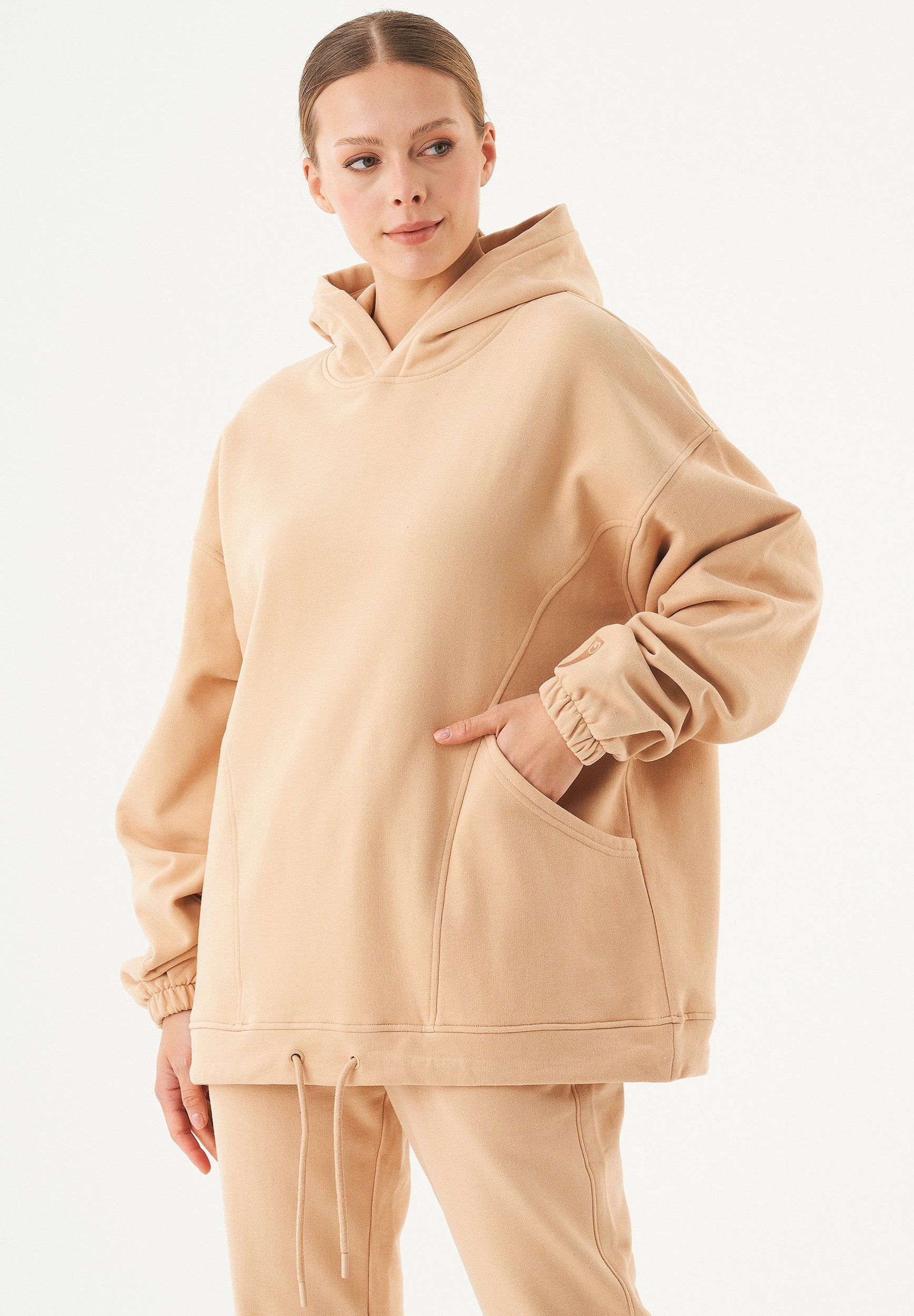 HANDE Soft Touch Oversize Hoodie aus Bio-Baumwolle