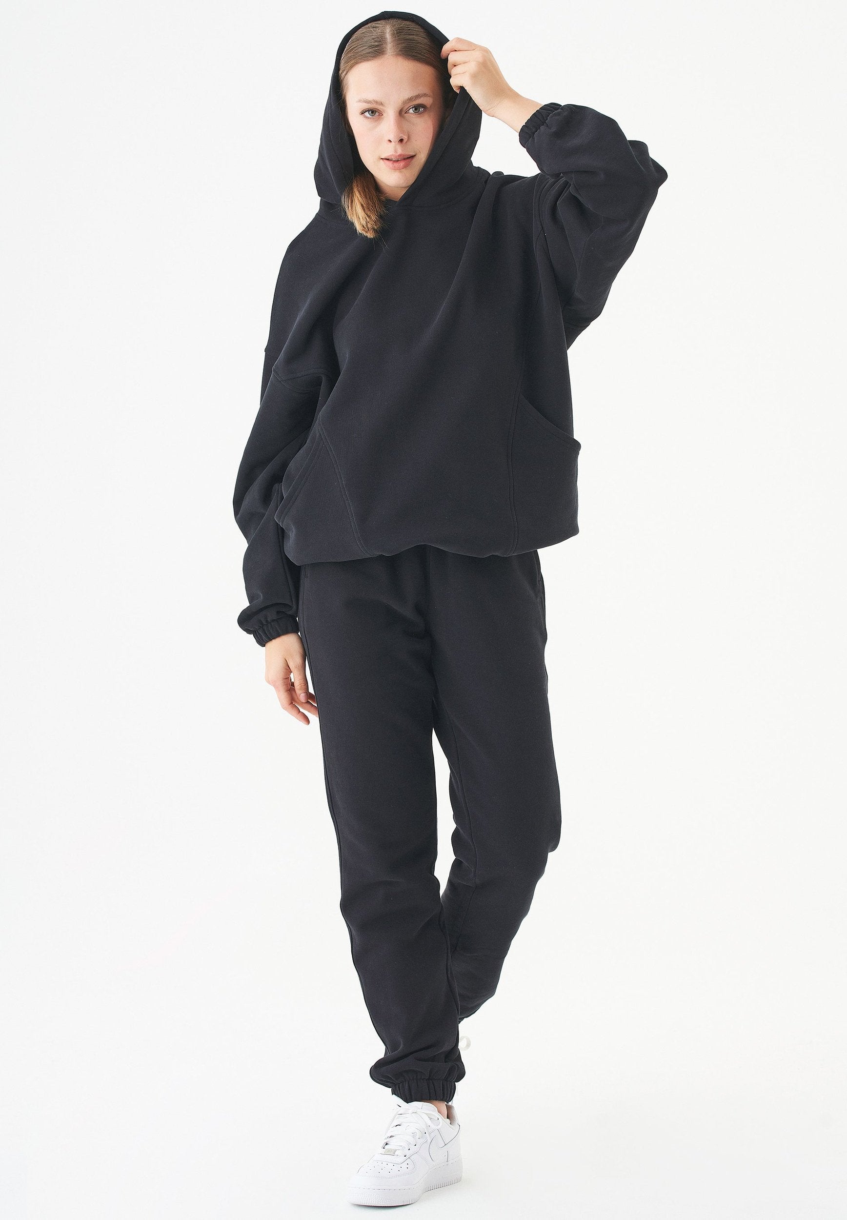 HANDE- Soft Touch Oversize Hoodie aus Bio-Baumwolle