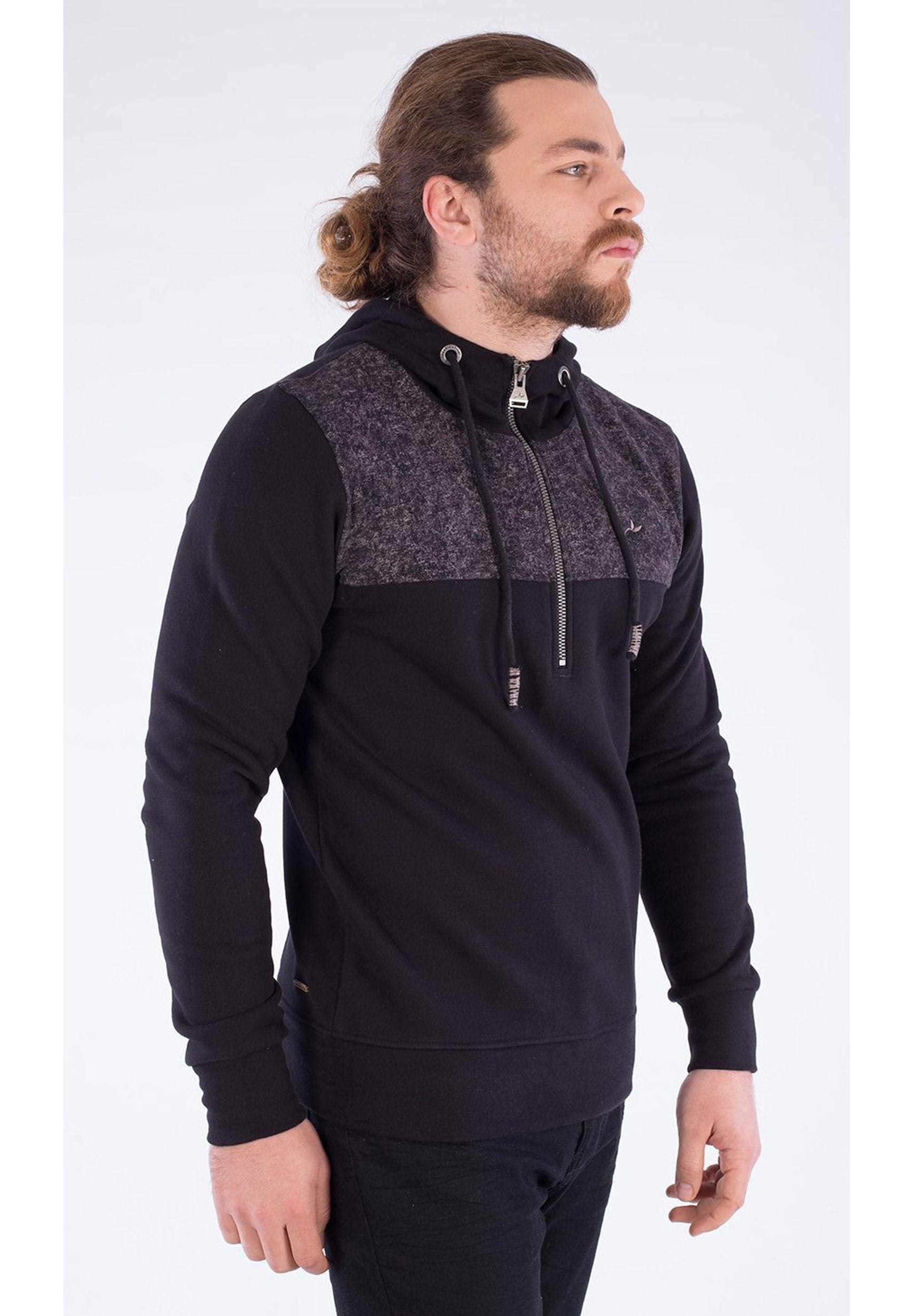 Zipper Hoodie aus Bio-Baumwolle