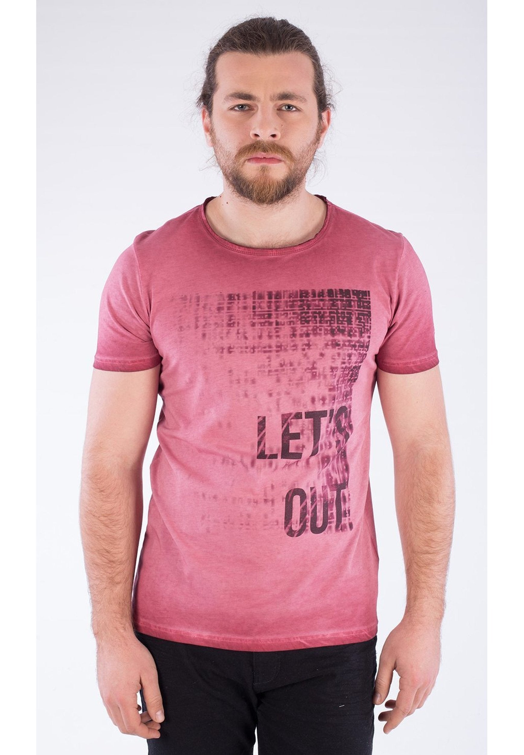 Garment Dyed T-Shirt aus Bio-Baumwolle