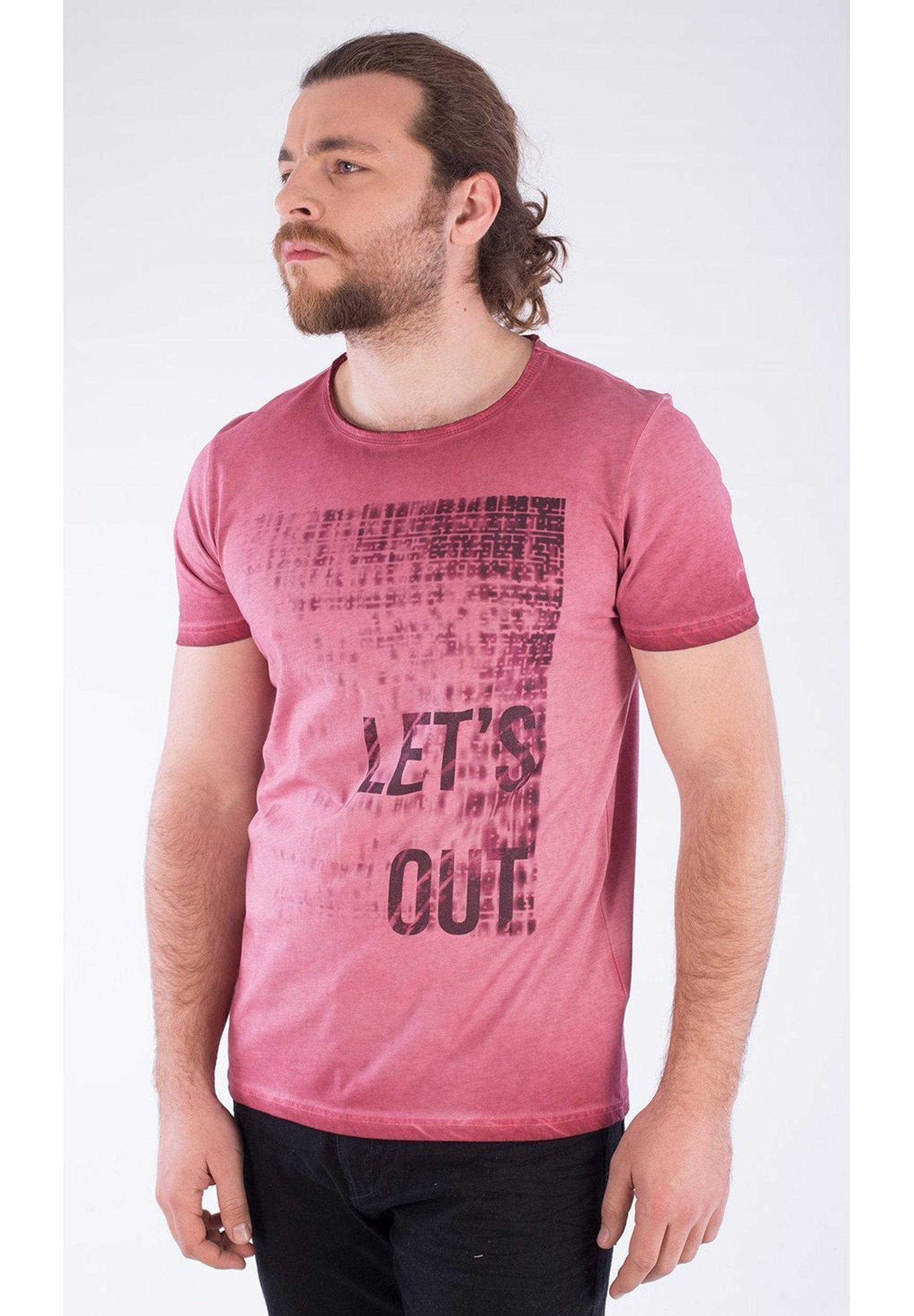 Garment Dyed T-Shirt aus Bio-Baumwolle