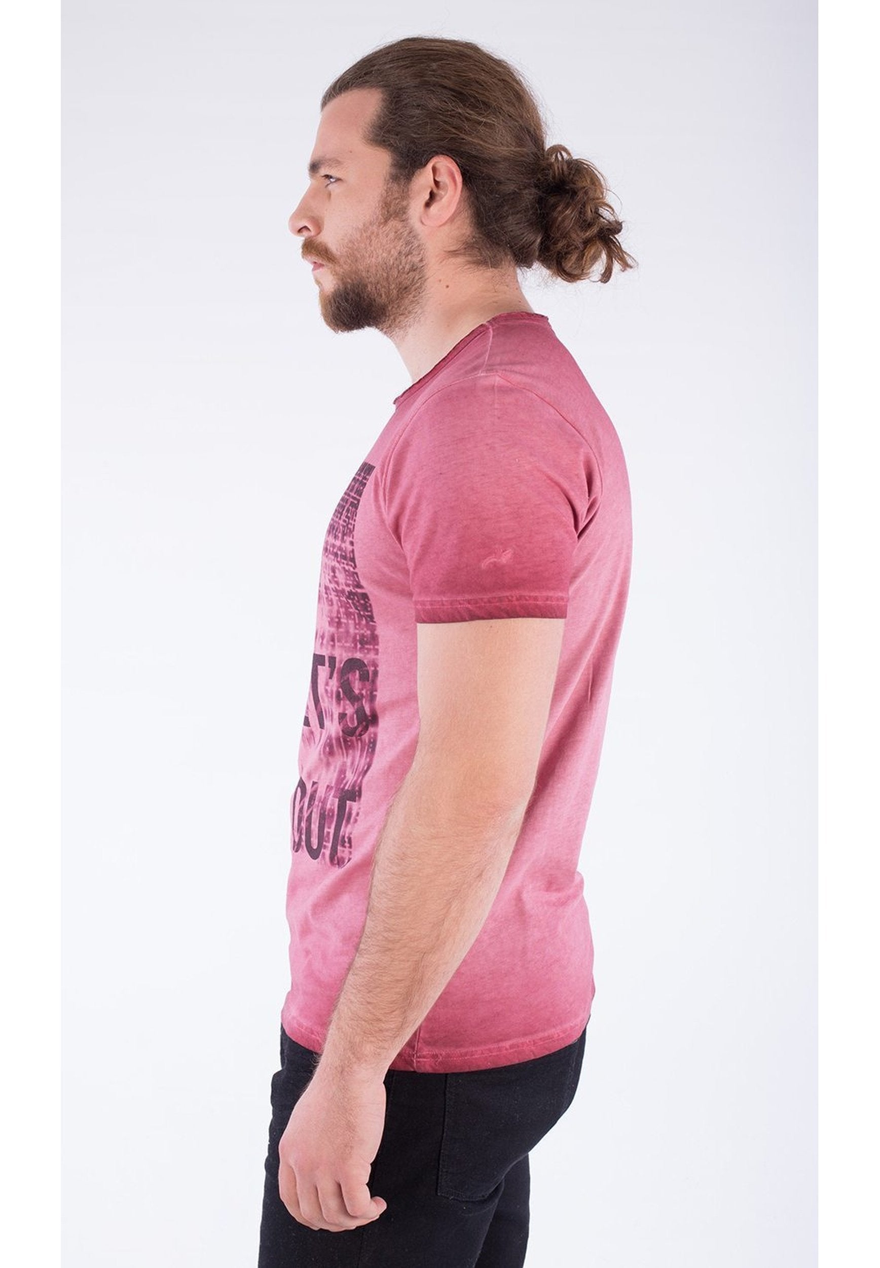 Garment Dyed T-Shirt aus Bio-Baumwolle