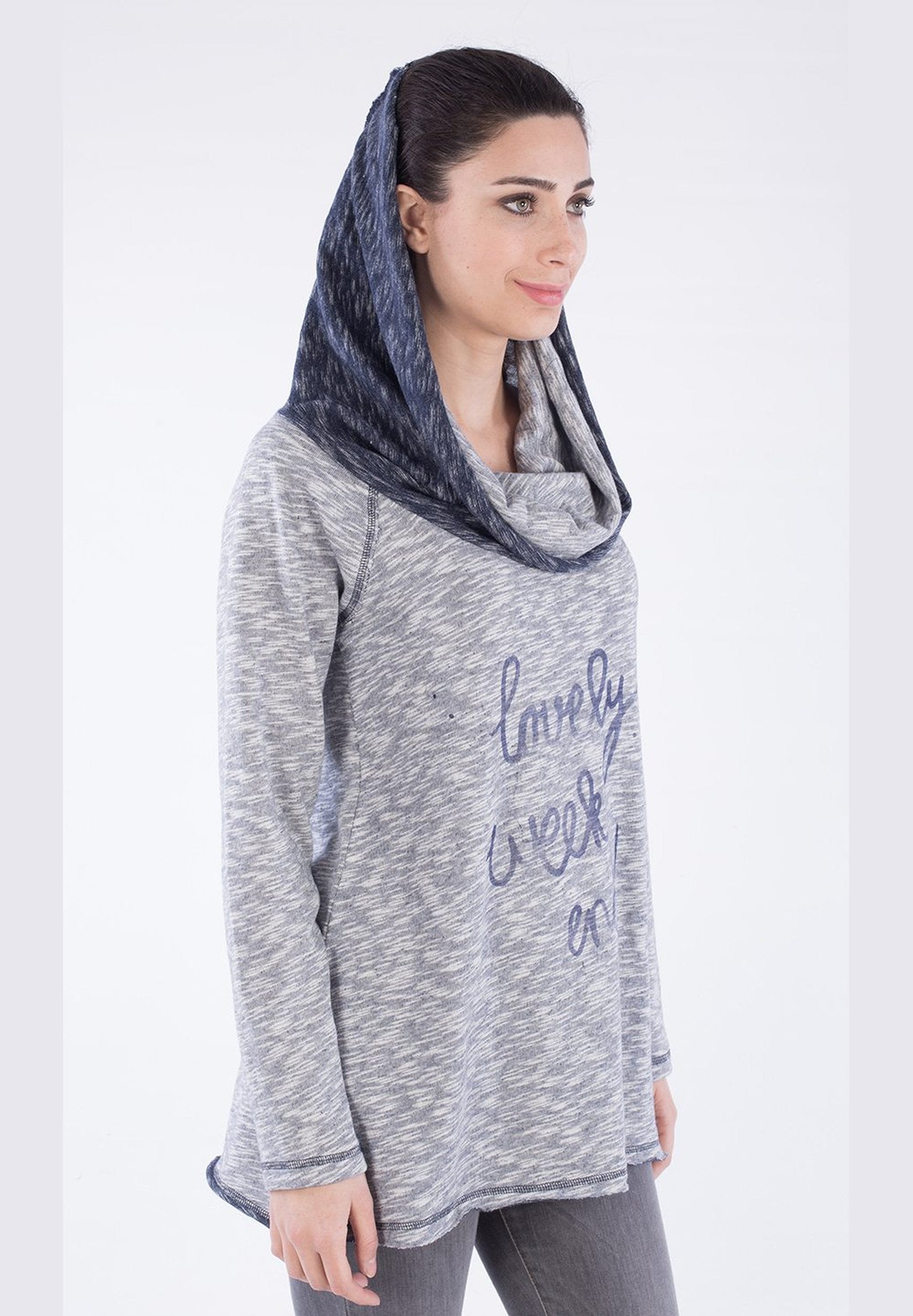 Kapuzensweatshirt aus Bio-Baumwolle