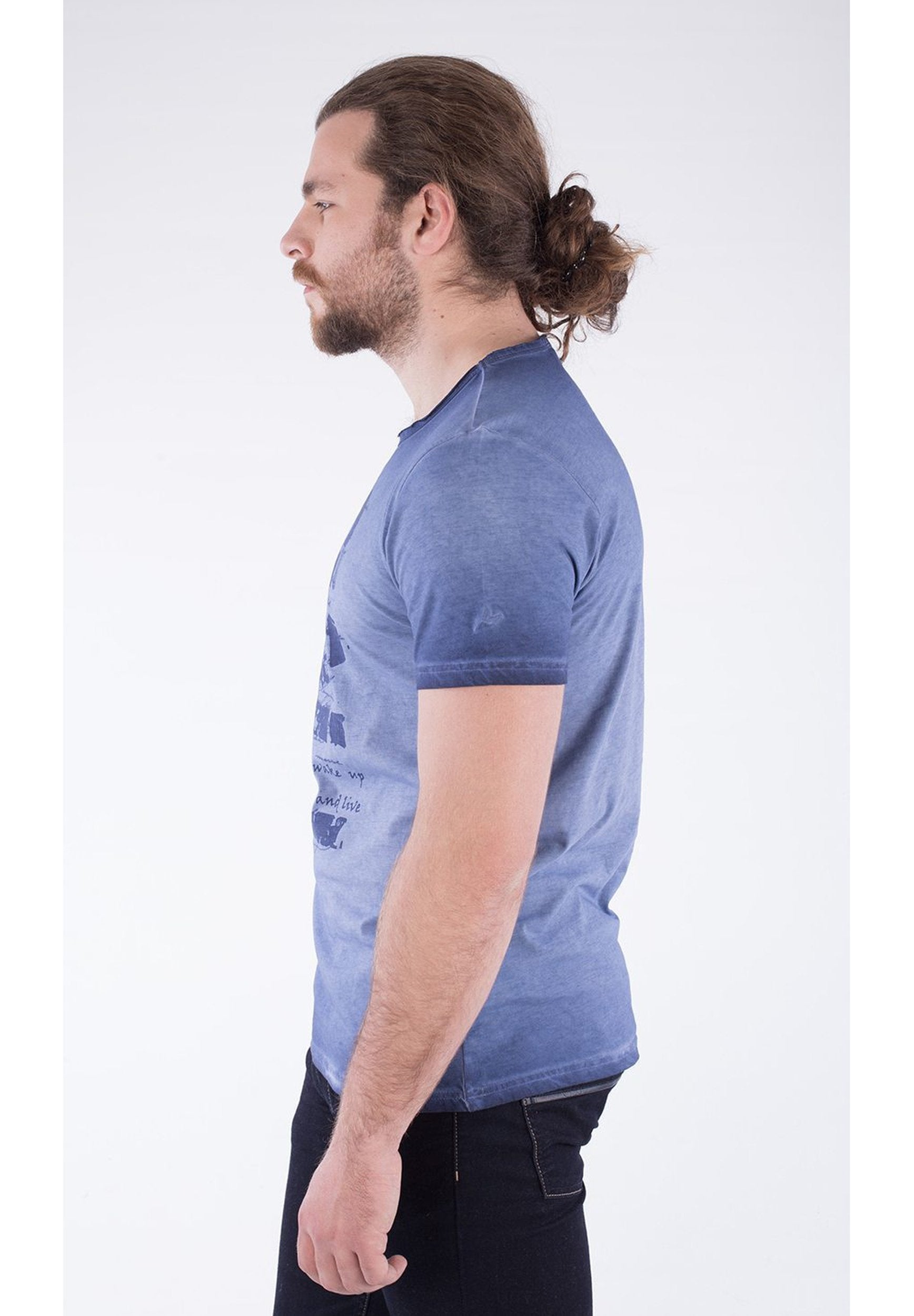 Garment Dyed T-Shirt aus Bio-Baumwolle