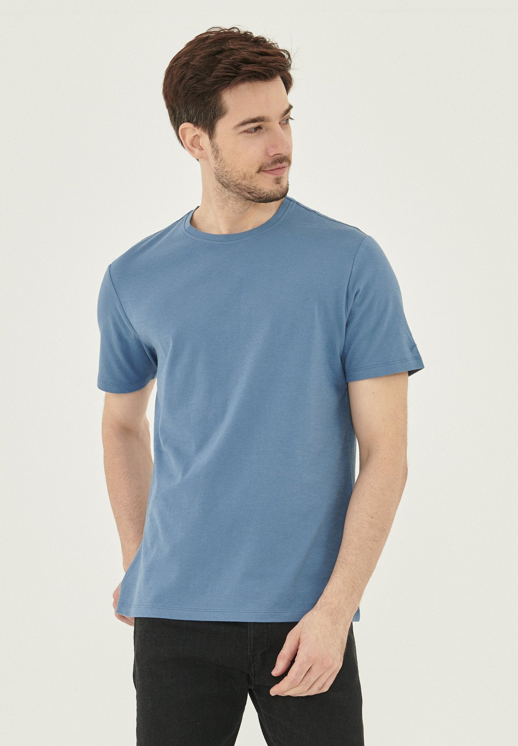 Basic T-Shirt aus Bio-Baumwolle