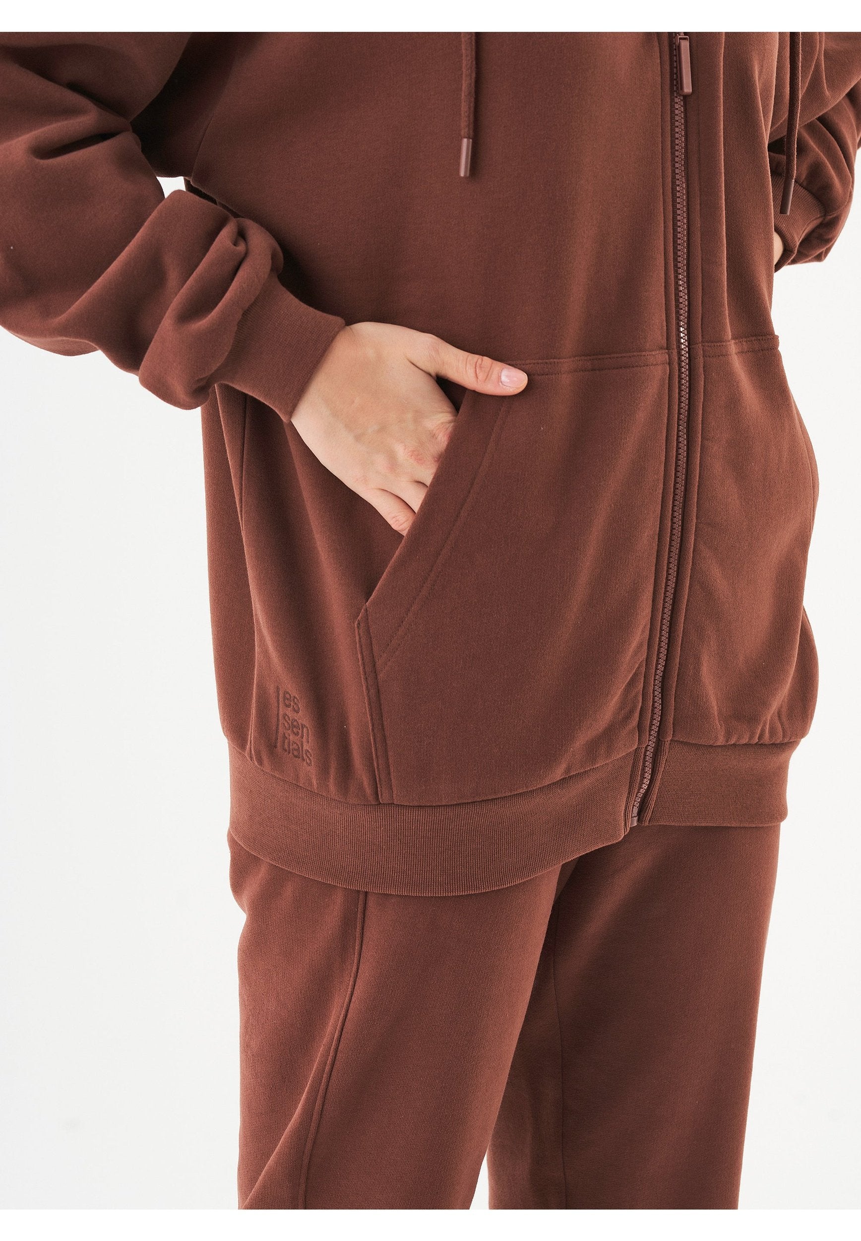 JALE Soft Touch Sweatjacke aus Bio-Baumwolle
