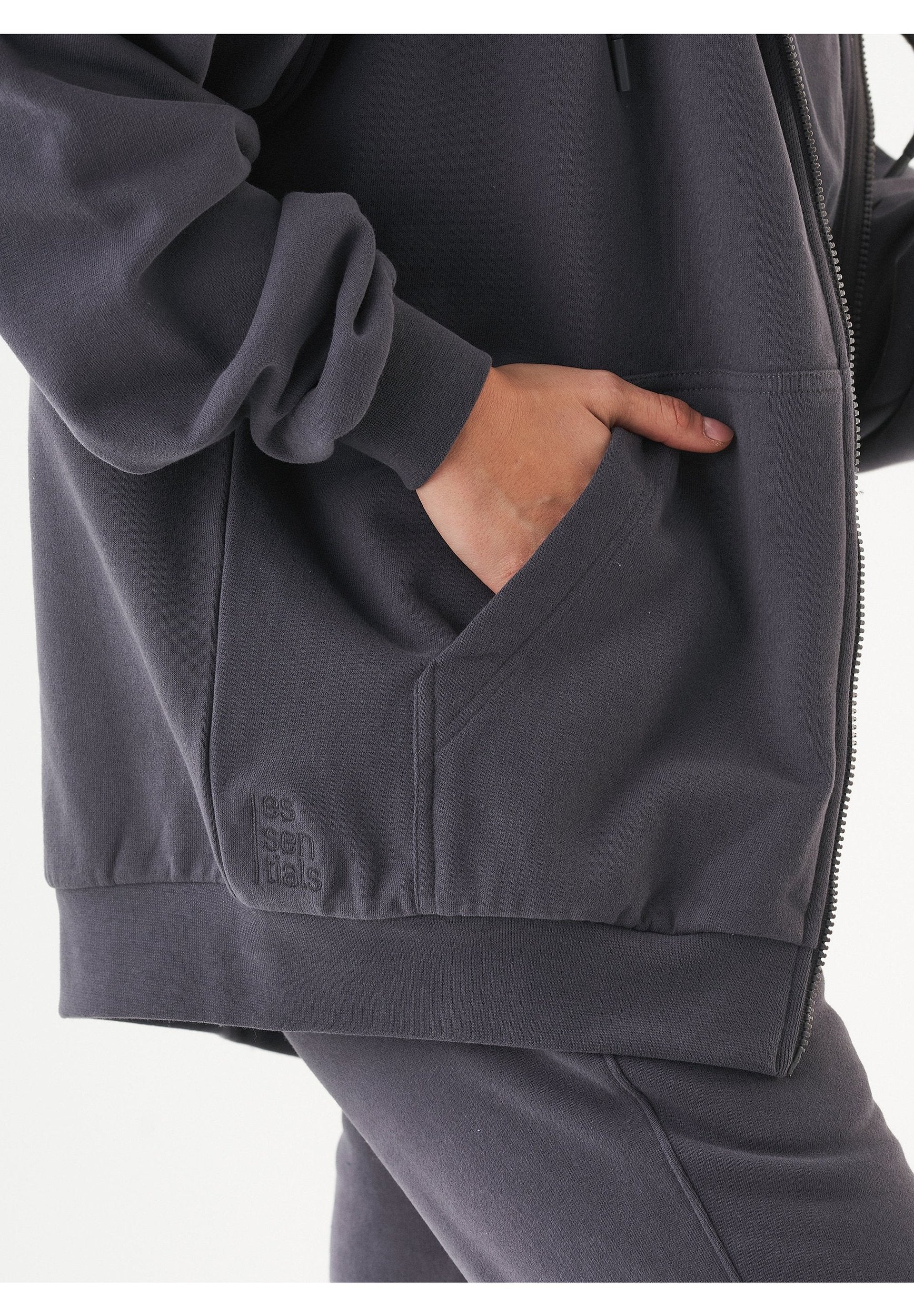 JALE Soft Touch Sweatjacke aus Bio-Baumwolle