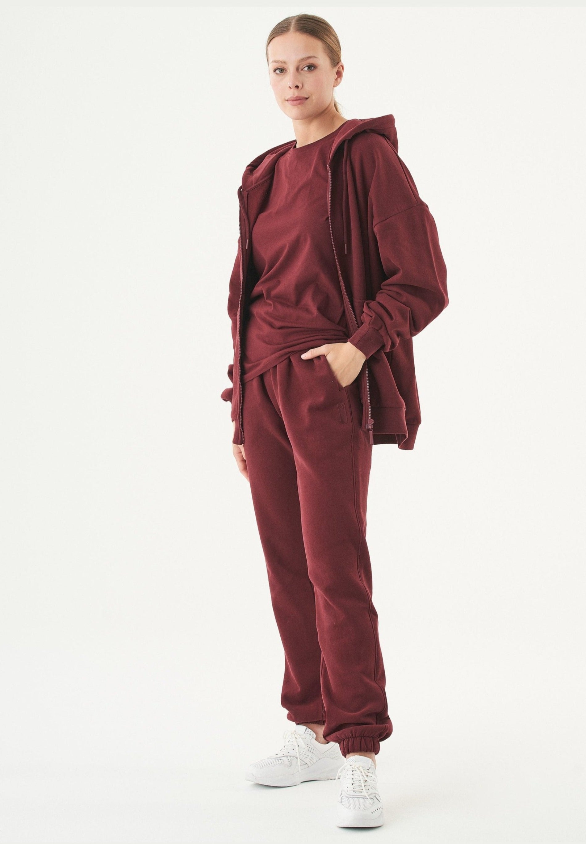 JALE Soft Touch Sweatjacke aus Bio-Baumwolle