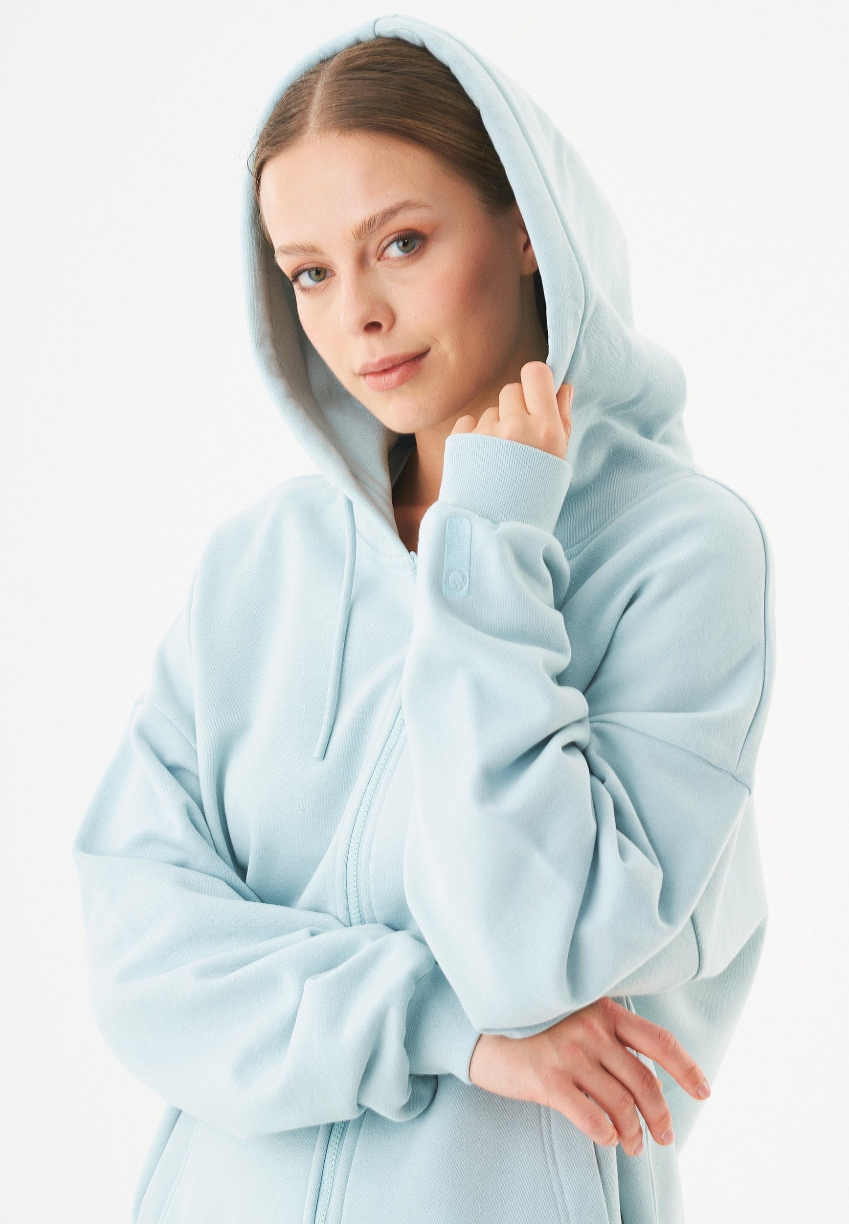 JALE Soft Touch Sweatjacke aus Bio-Baumwolle