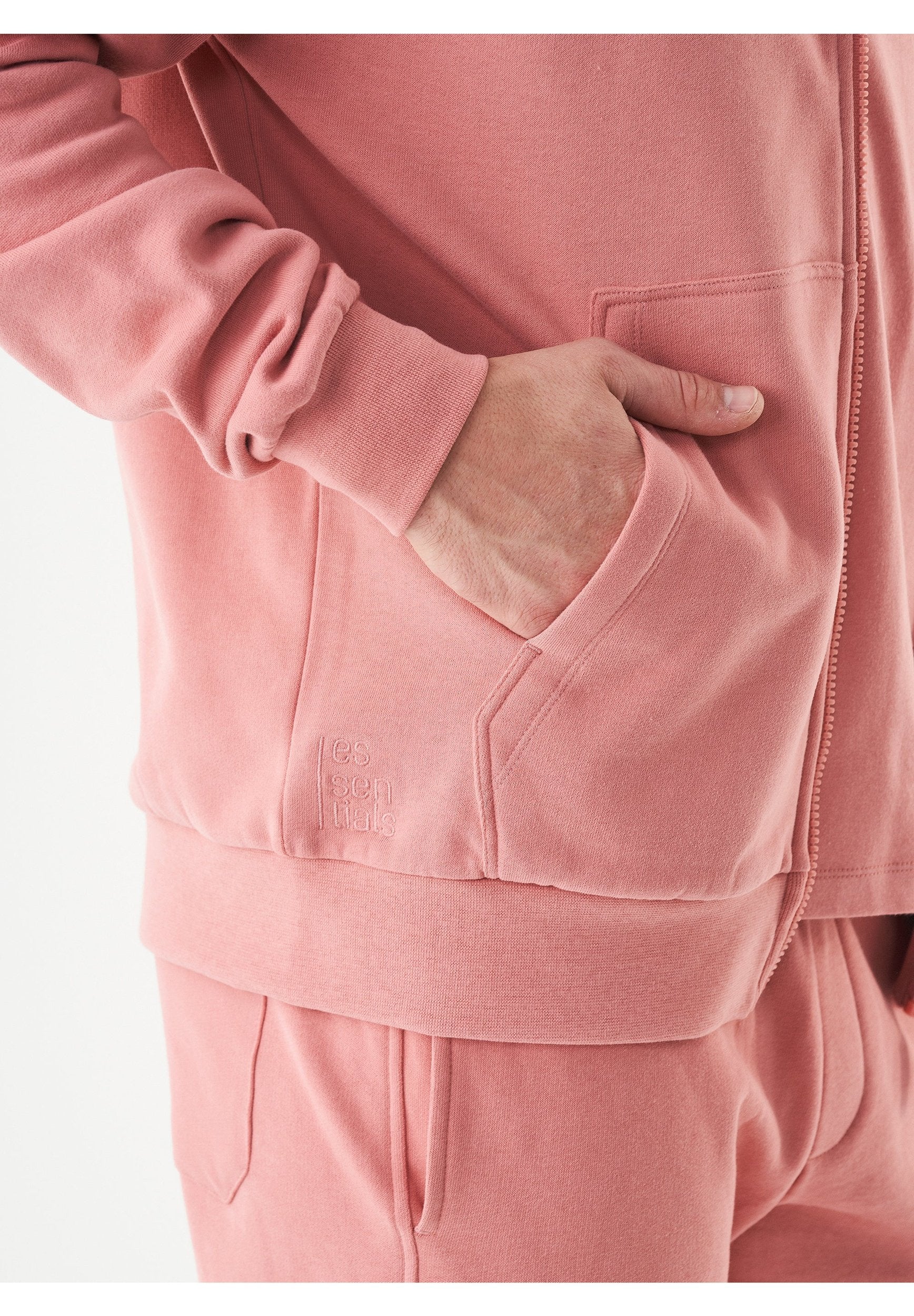 JUNDA Unisex Soft Touch Sweatjacke aus Bio-Baumwolle