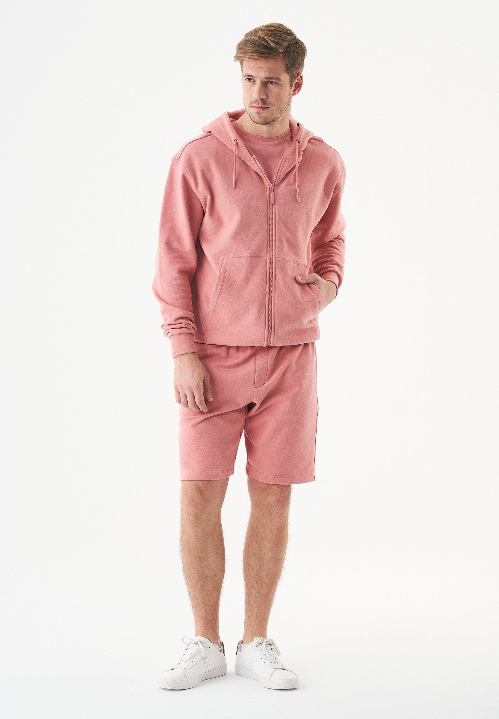 JUNDA Unisex Soft Touch Sweatjacke aus Bio-Baumwolle