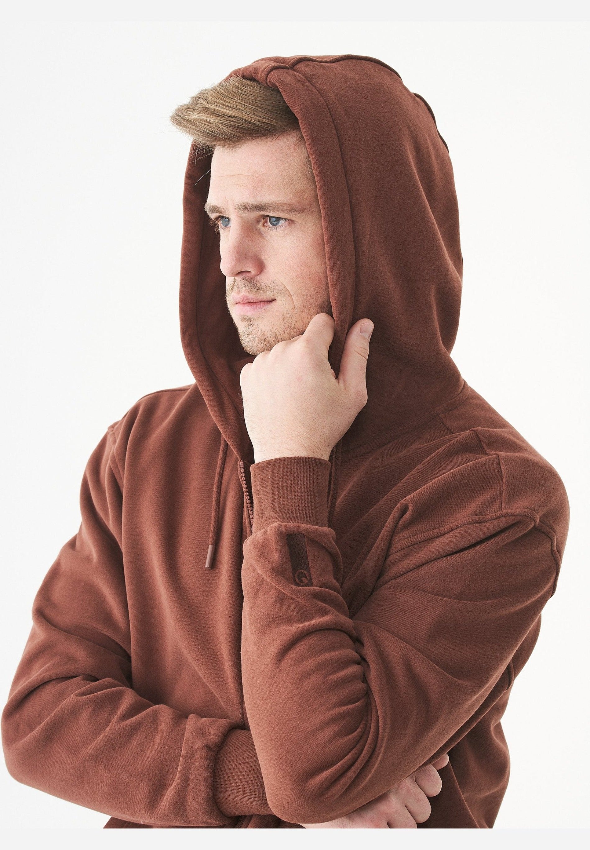 JUNDA Unisex Soft Touch Sweatjacke aus Bio-Baumwolle