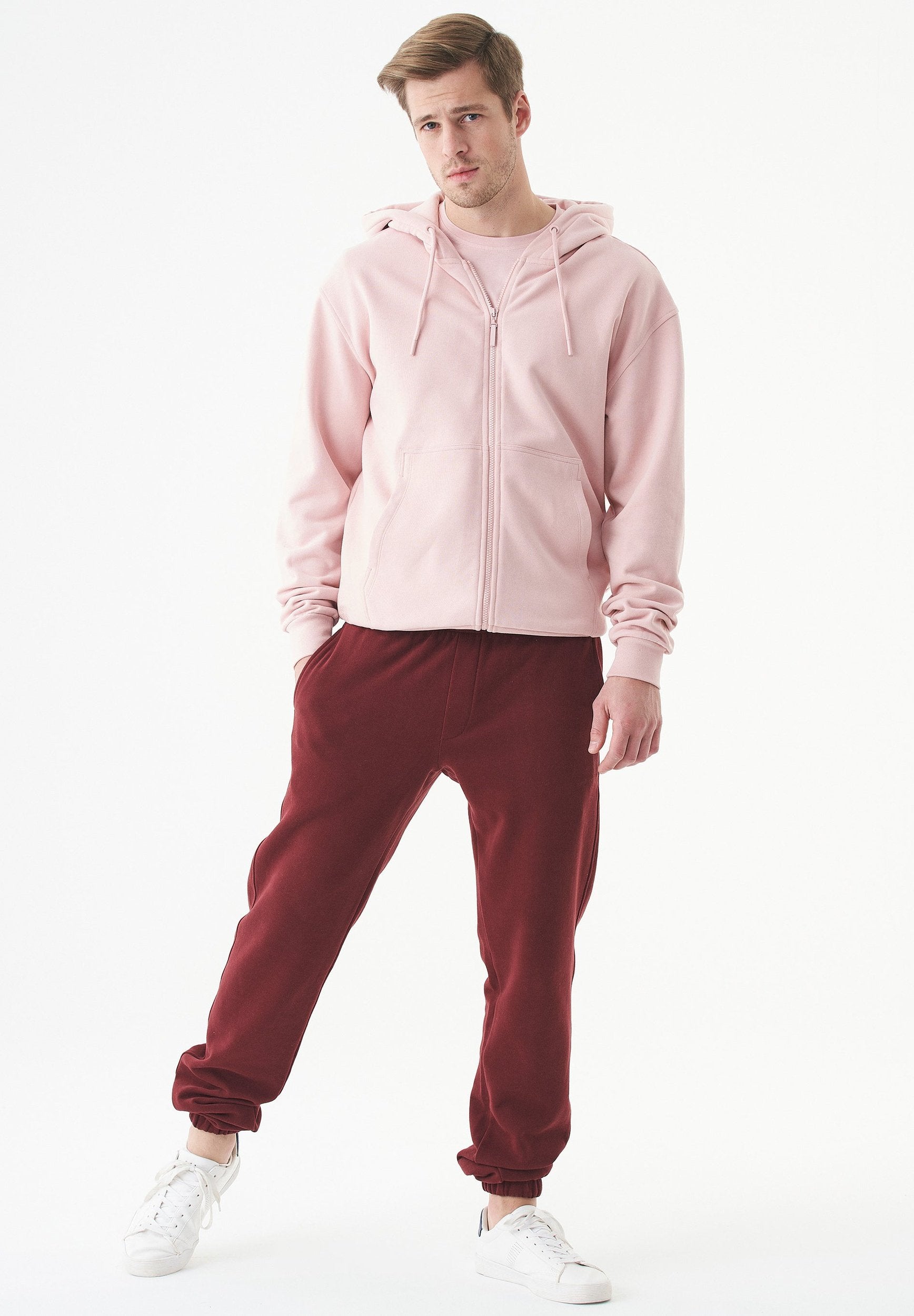 JUNDA Unisex Soft Touch Sweatjacke aus Bio-Baumwolle