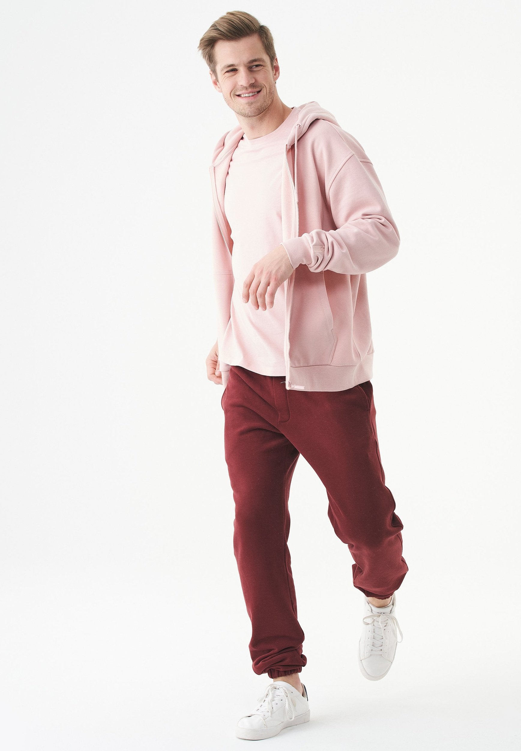 JUNDA Unisex Soft Touch Sweatjacke aus Bio-Baumwolle