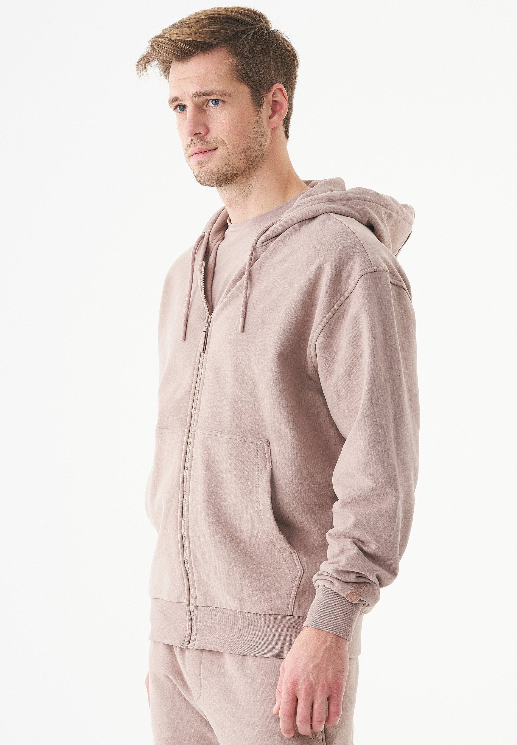 JUNDA Unisex Soft Touch Sweatjacke aus Bio-Baumwolle