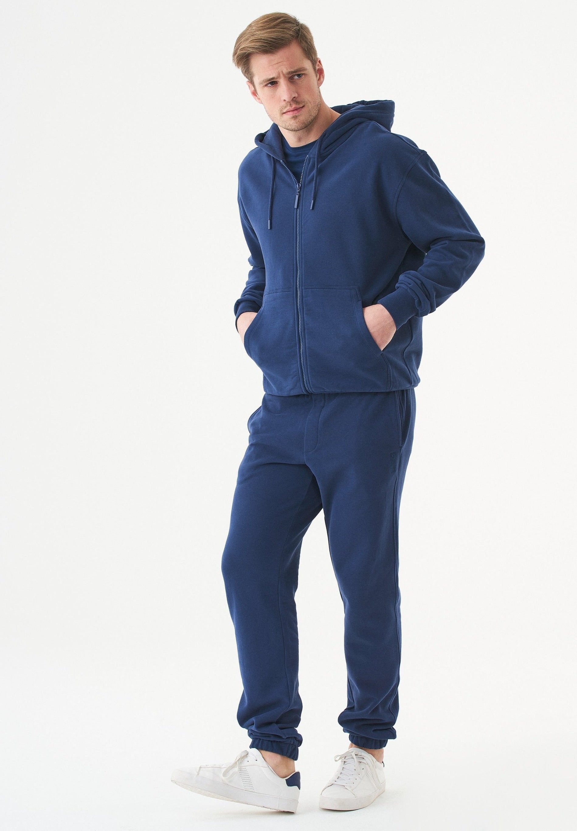 JUNDA Unisex Soft Touch Sweatjacke aus Bio-Baumwolle