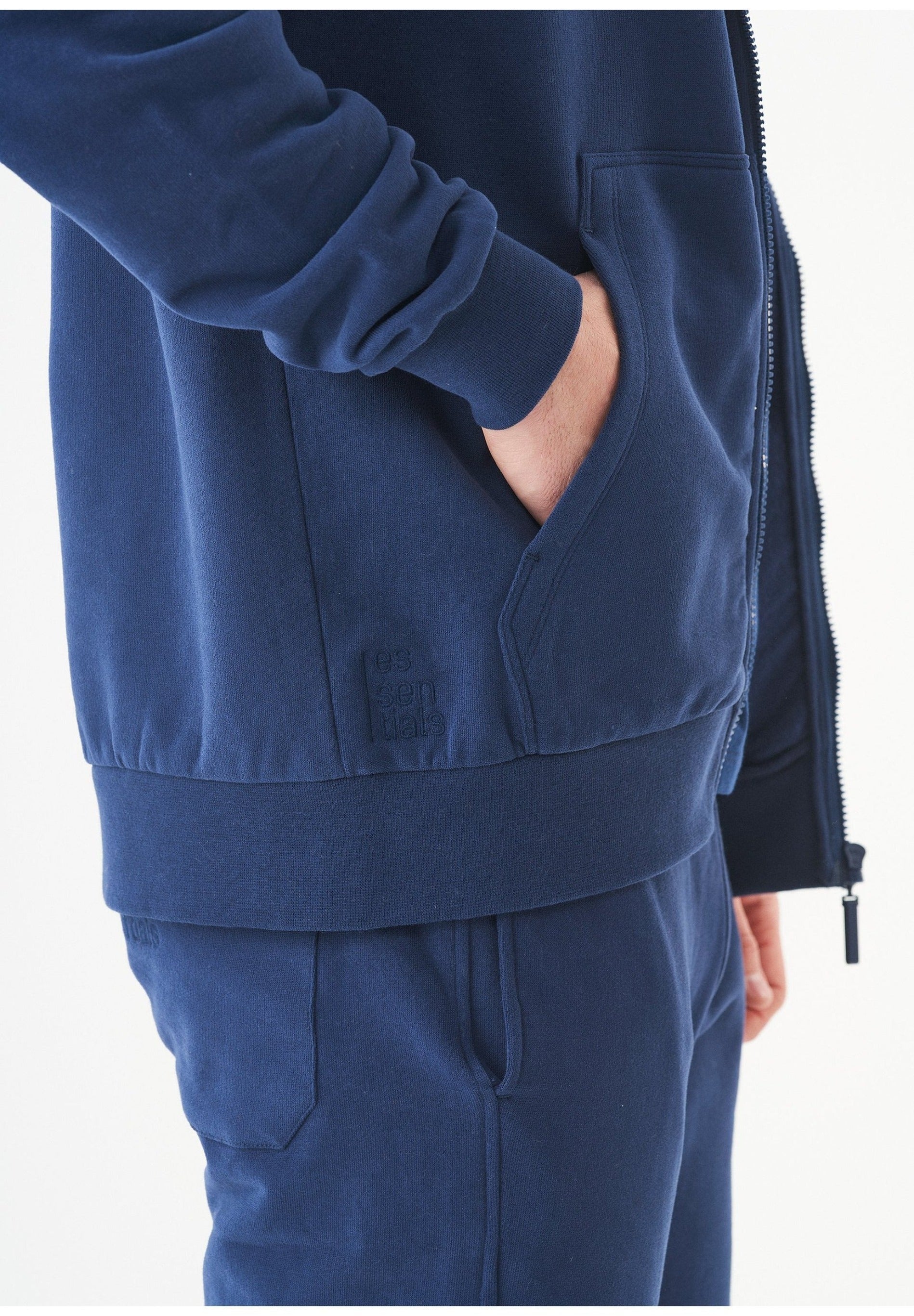 JUNDA Unisex Soft Touch Sweatjacke aus Bio-Baumwolle