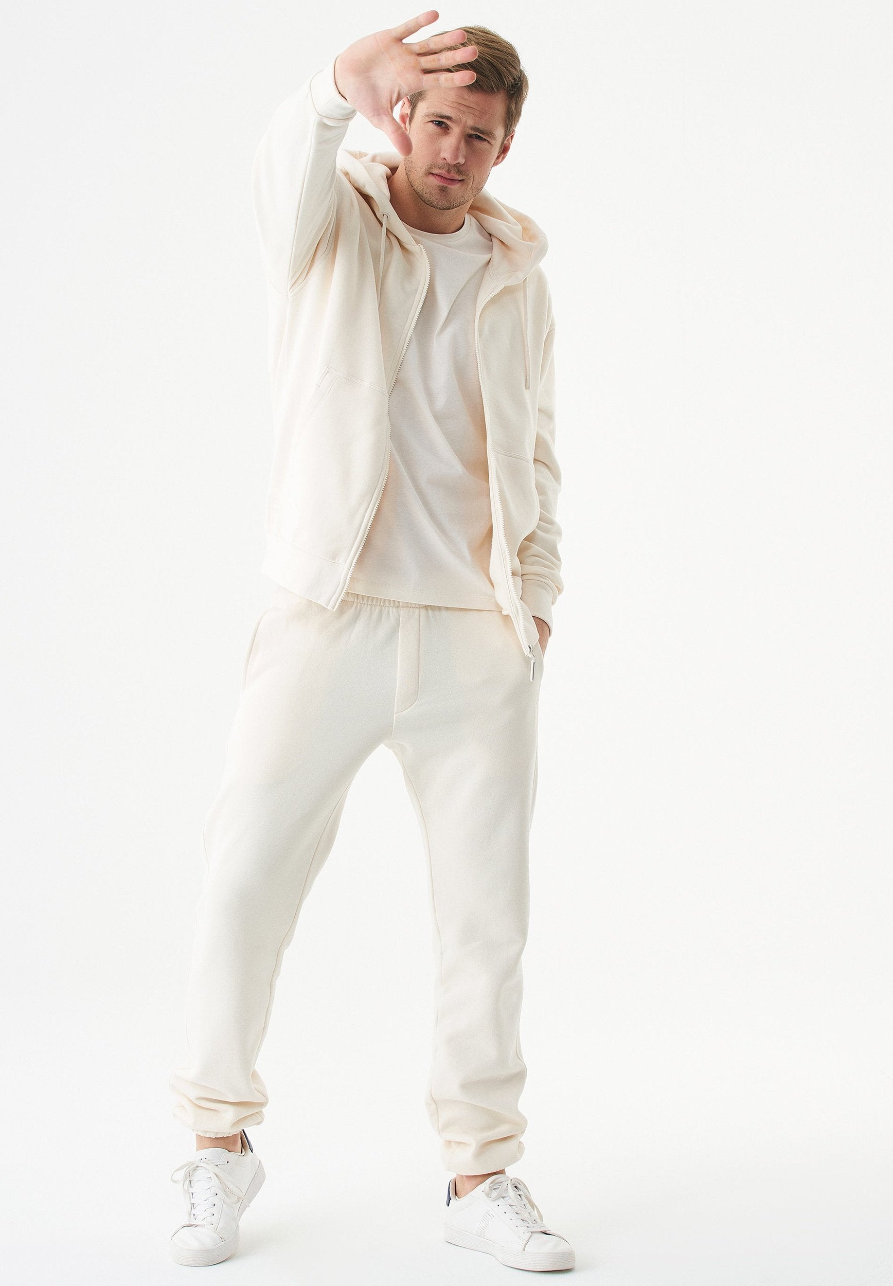 JUNDA Unisex Soft Touch Sweatjacke aus Bio-Baumwolle