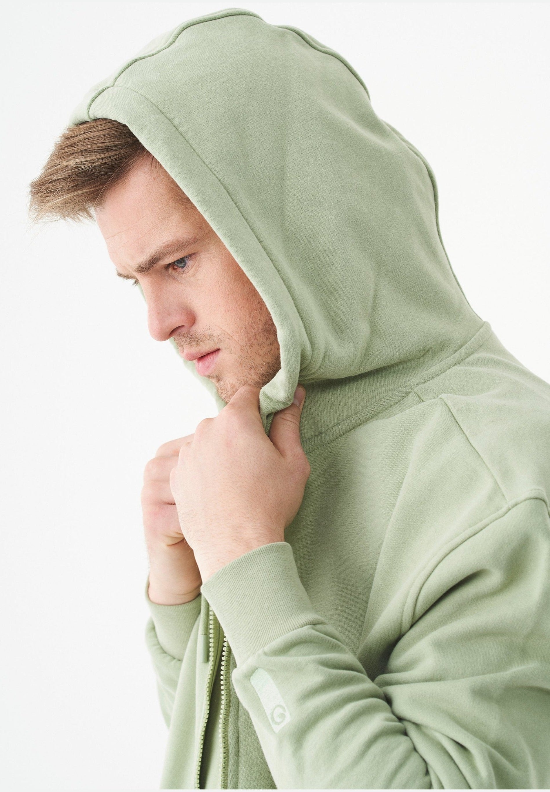 JUNDA Unisex Soft Touch Sweatjacke aus Bio-Baumwolle