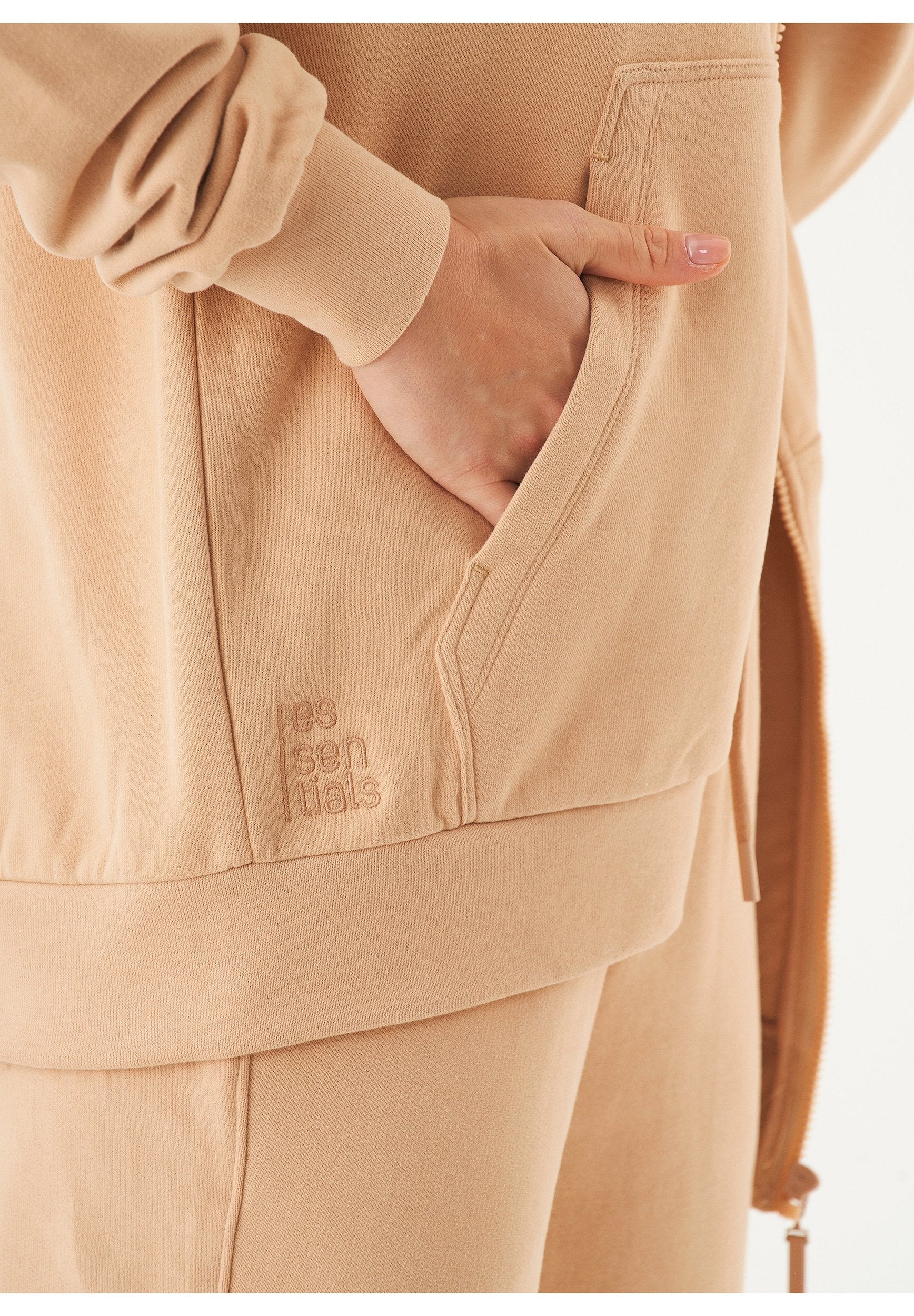 JUNDA Unisex Soft Touch Sweatjacke aus Bio-Baumwolle