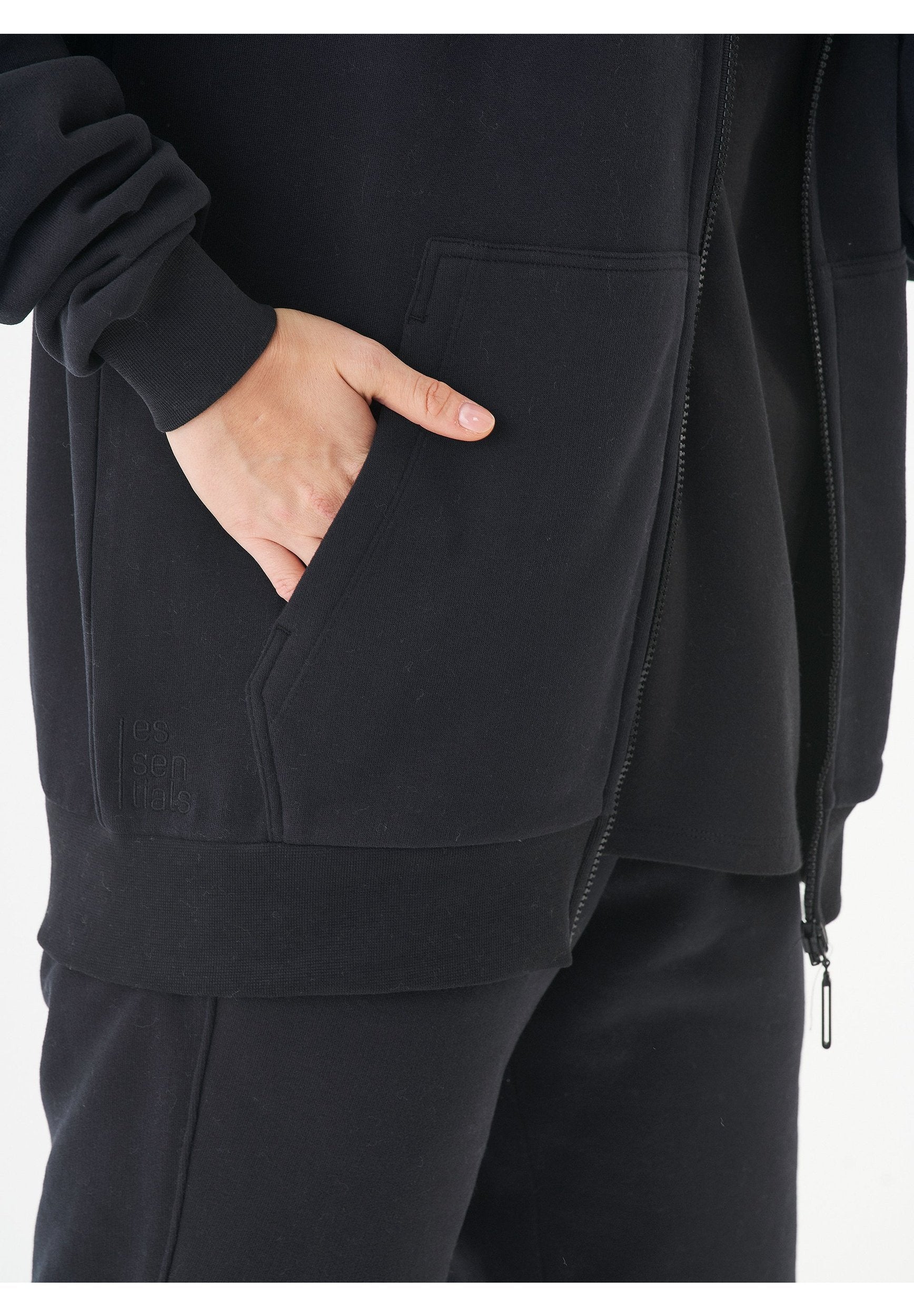 JUNDA - Unisex Soft Touch Sweatjacke aus Bio-Baumwolle