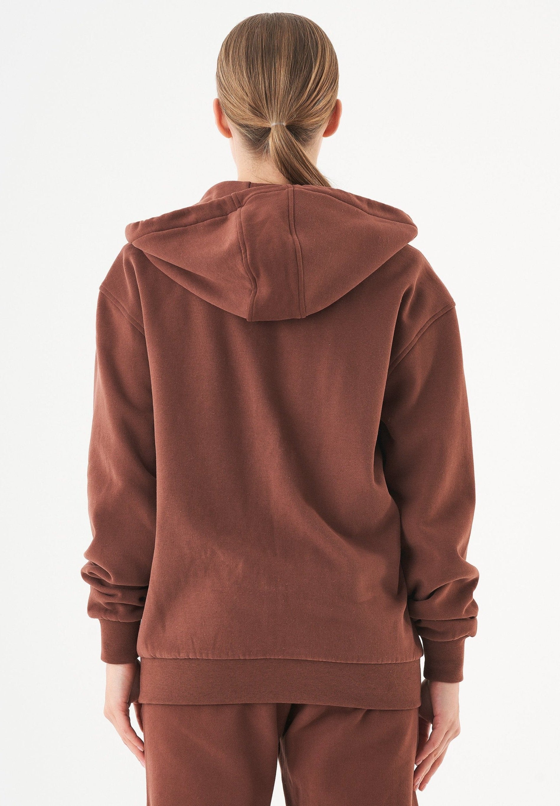 JUNDA Unisex Soft Touch Sweatjacke aus Bio-Baumwolle