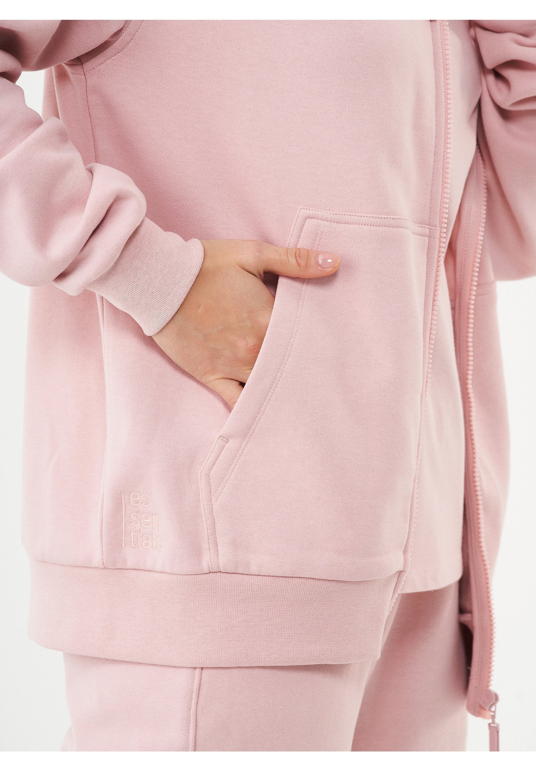 JUNDA Unisex Soft Touch Sweatjacke aus Bio-Baumwolle