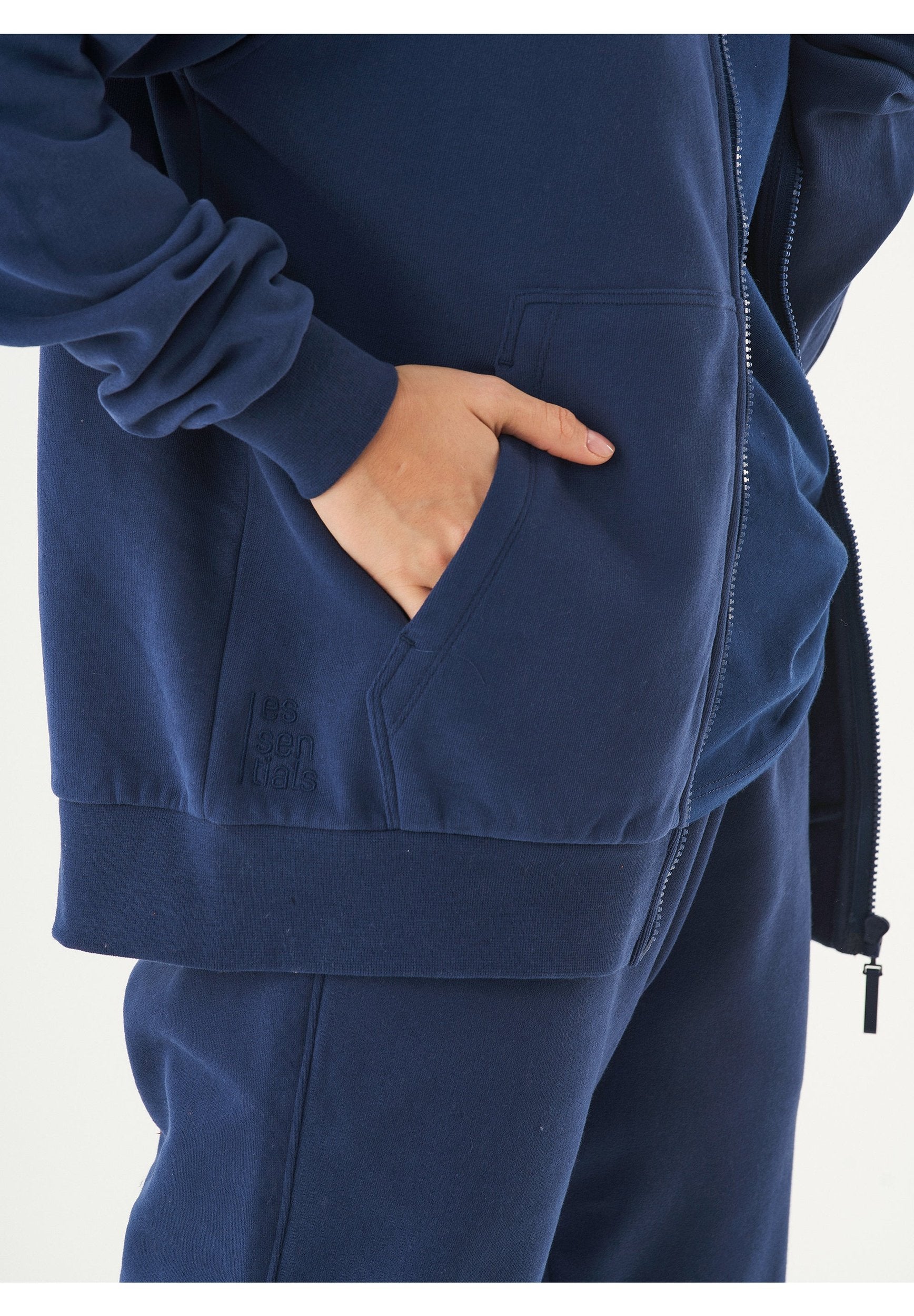 JUNDA Unisex Soft Touch Sweatjacke aus Bio-Baumwolle