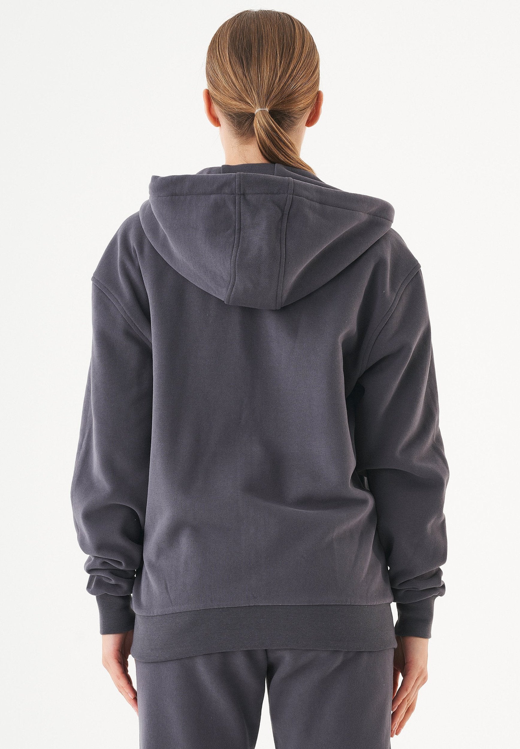 JUNDA- Unisex Soft Touch Sweatjacke aus Bio-Baumwolle