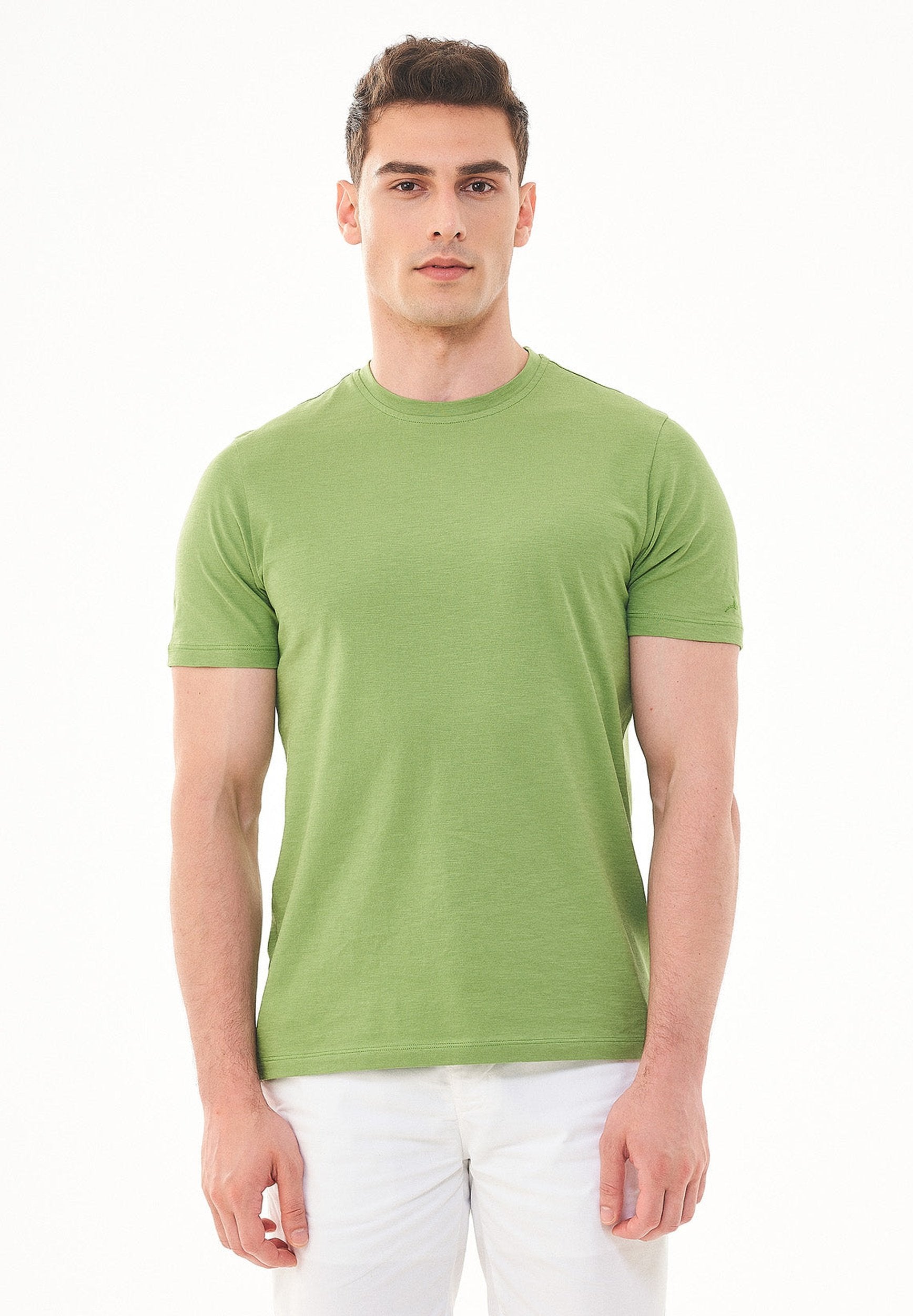 Basic T-Shirt aus Bio-Baumwolle