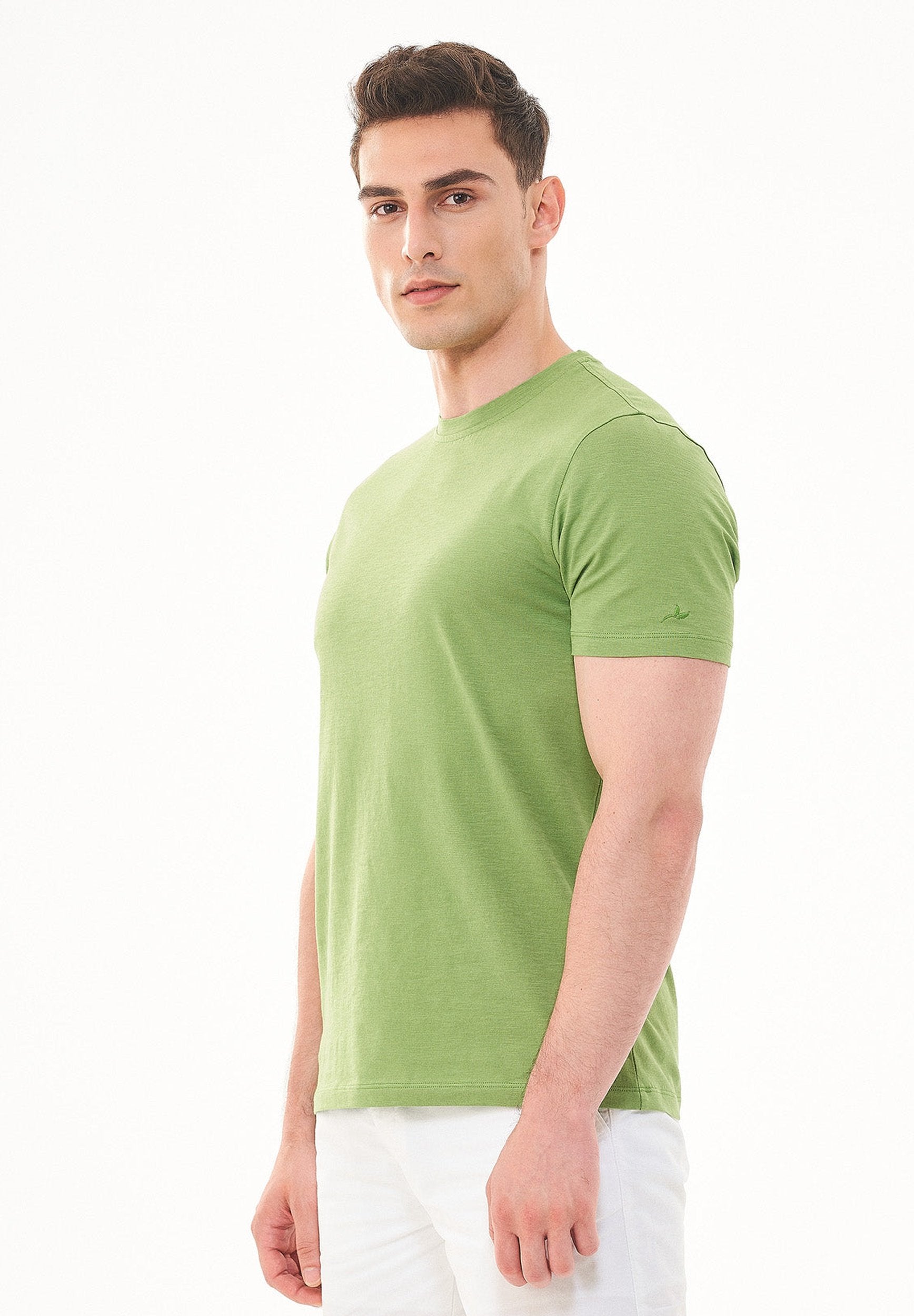 Basic T-Shirt aus Bio-Baumwolle