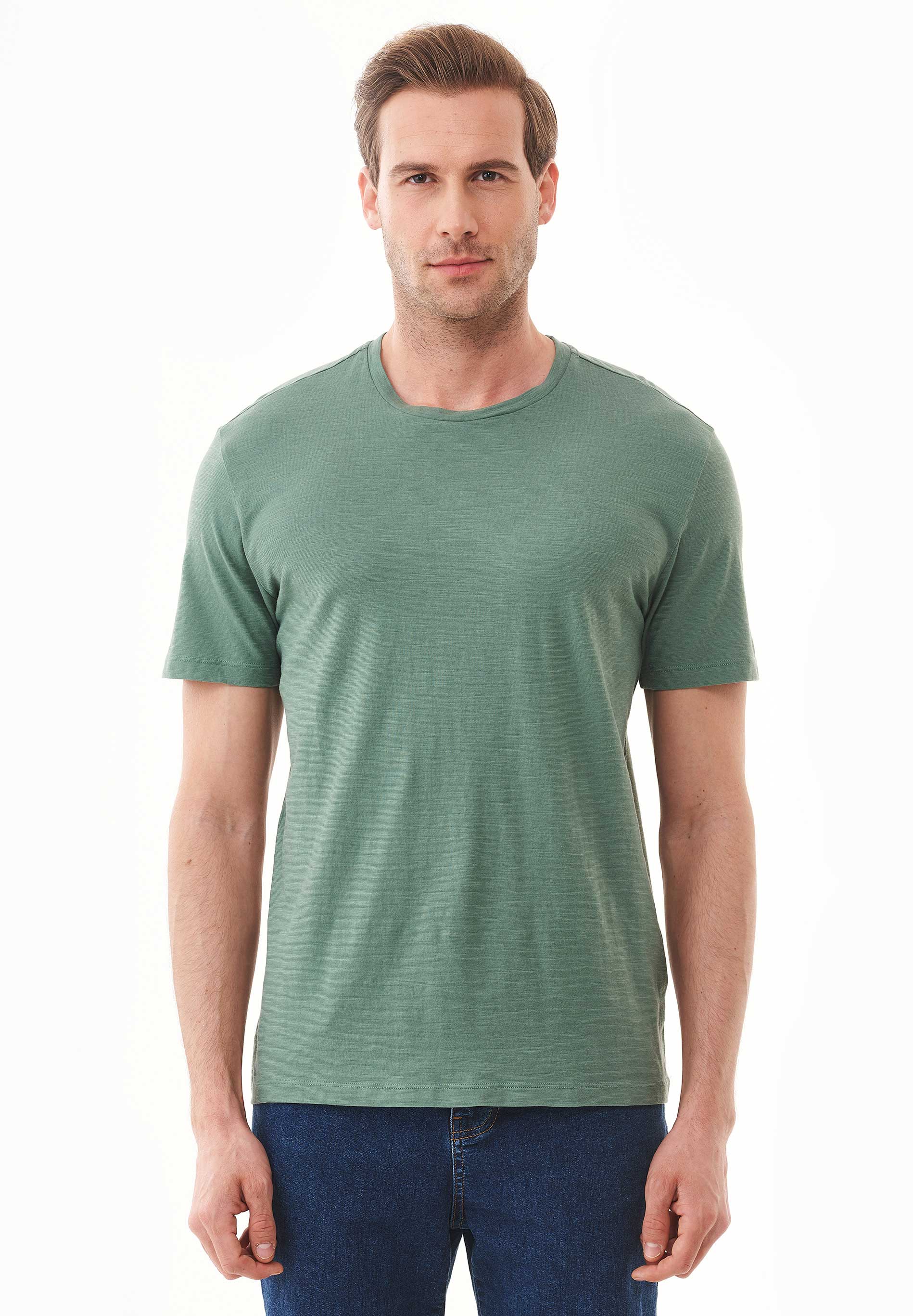 Basic T-Shirt aus Bio-Baumwolle