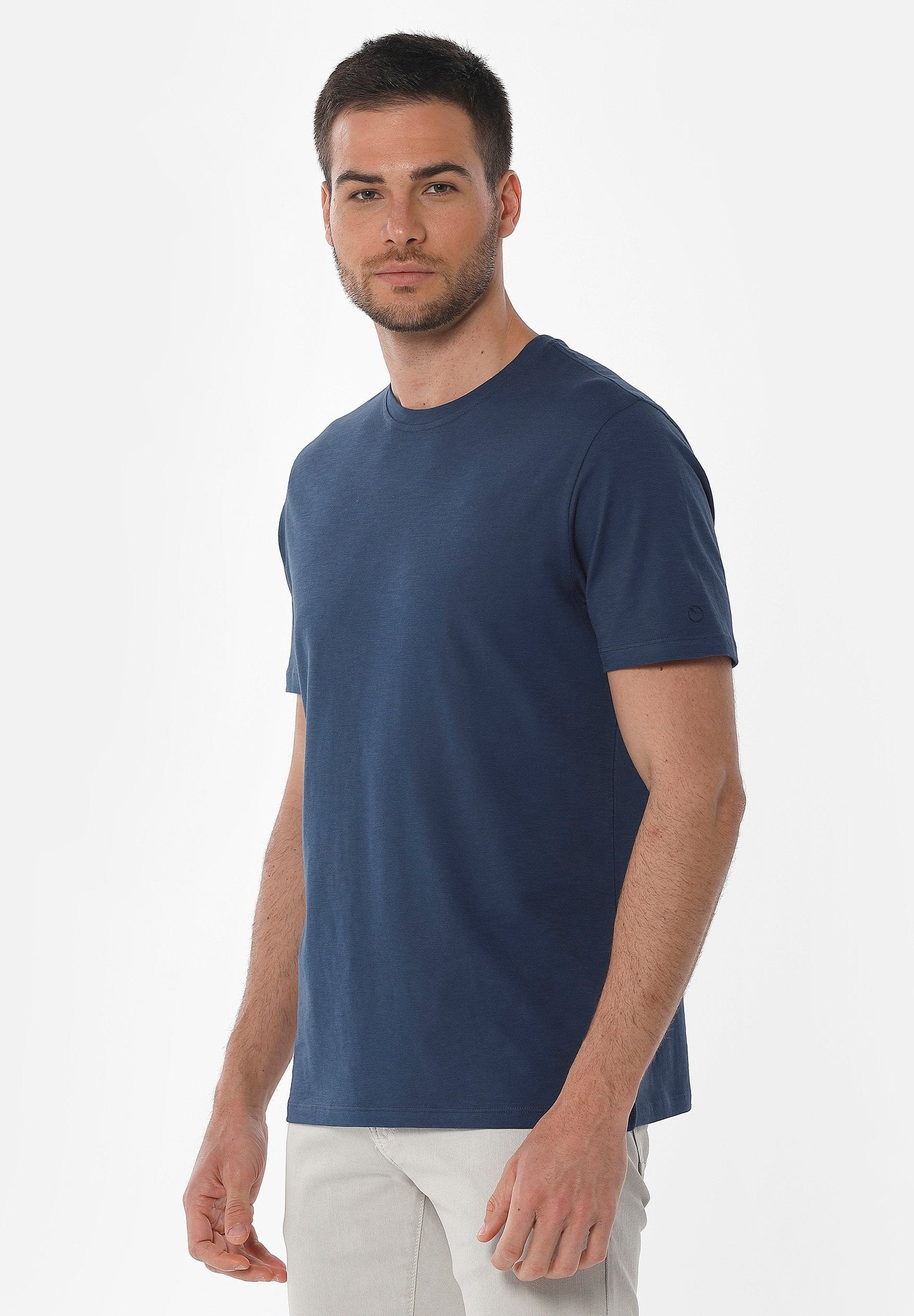 Basic T-Shirt aus Bio-Baumwolle
