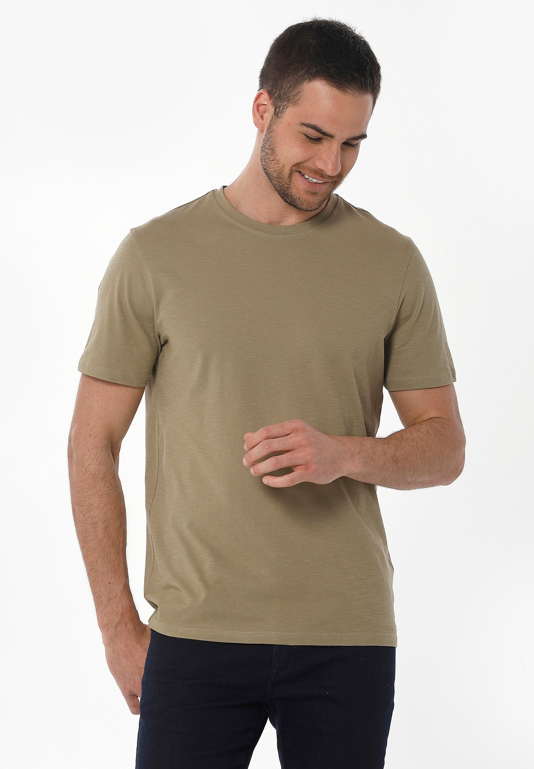 Basic T-Shirt aus Bio-Baumwolle