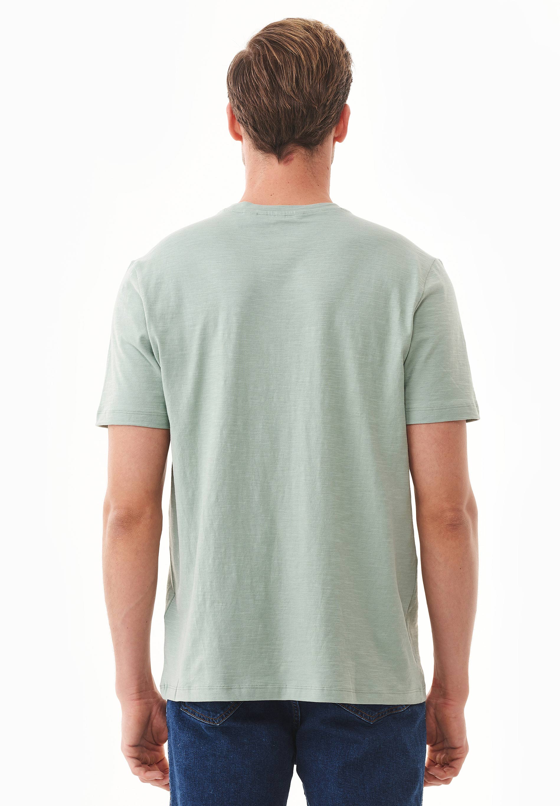 Basic T-Shirt aus Bio-Baumwolle
