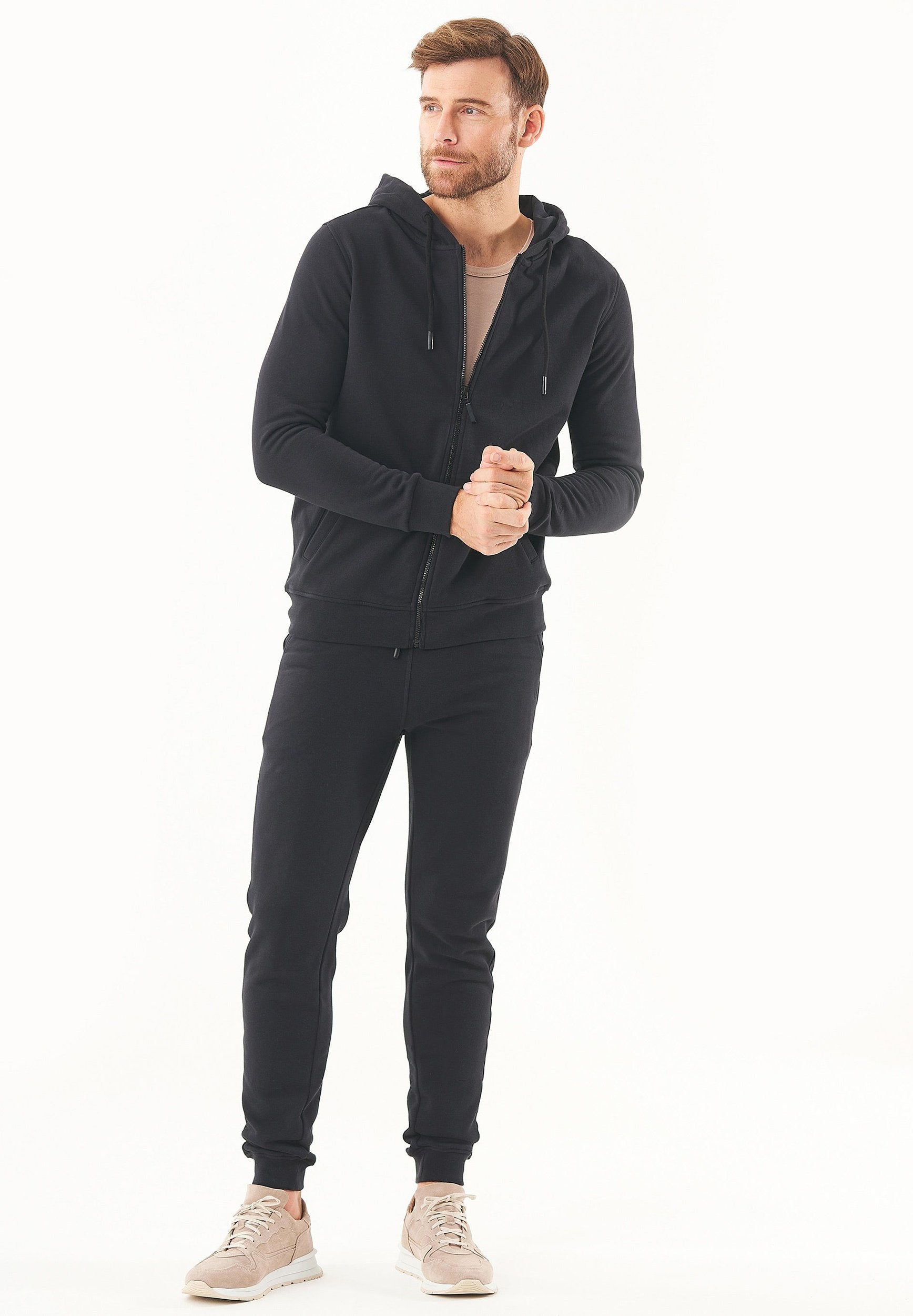 Soft Touch Sweatjacke aus Bio-Baumwolle